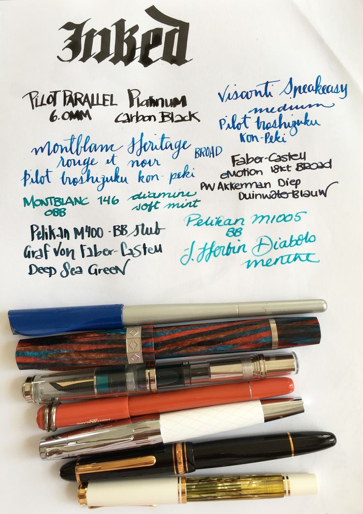 Currently Inked September 24, 2016