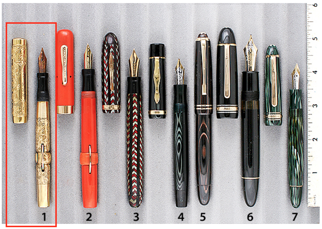 Extraordinary Pens - Conklin Hand Engraved Vine