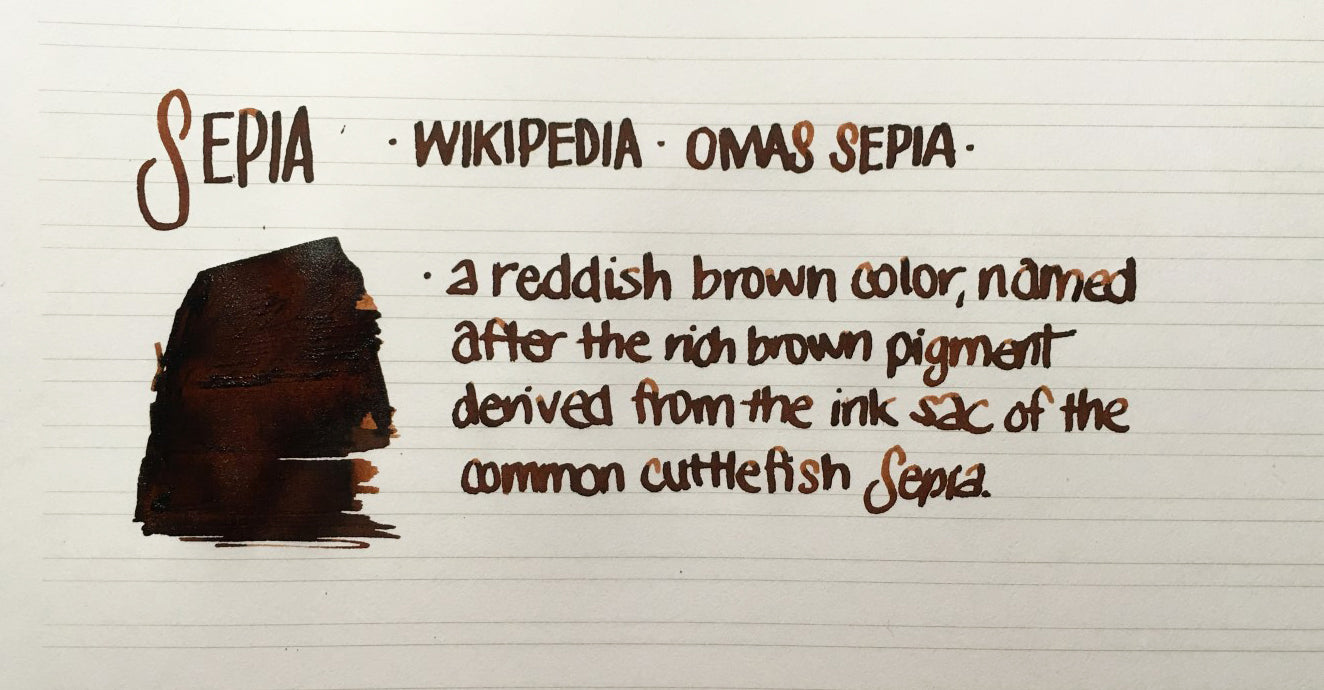 Handwritten Post - Sepia