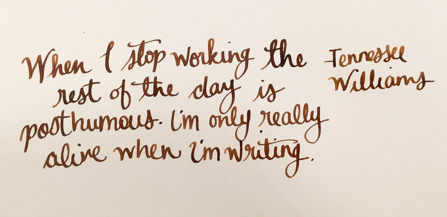 Handwritten Post - Tennesse Williams