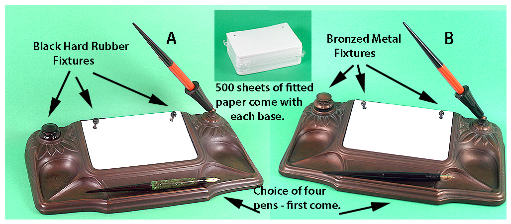 Parker Duofold Ink Well Desk Set
