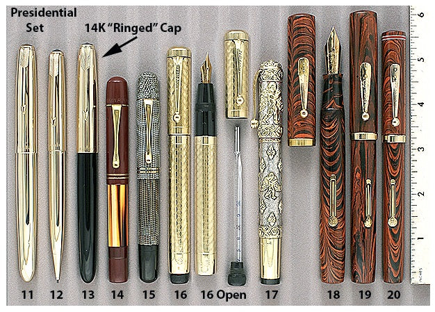 Pelikan Lizard & Red - Vintage Pens