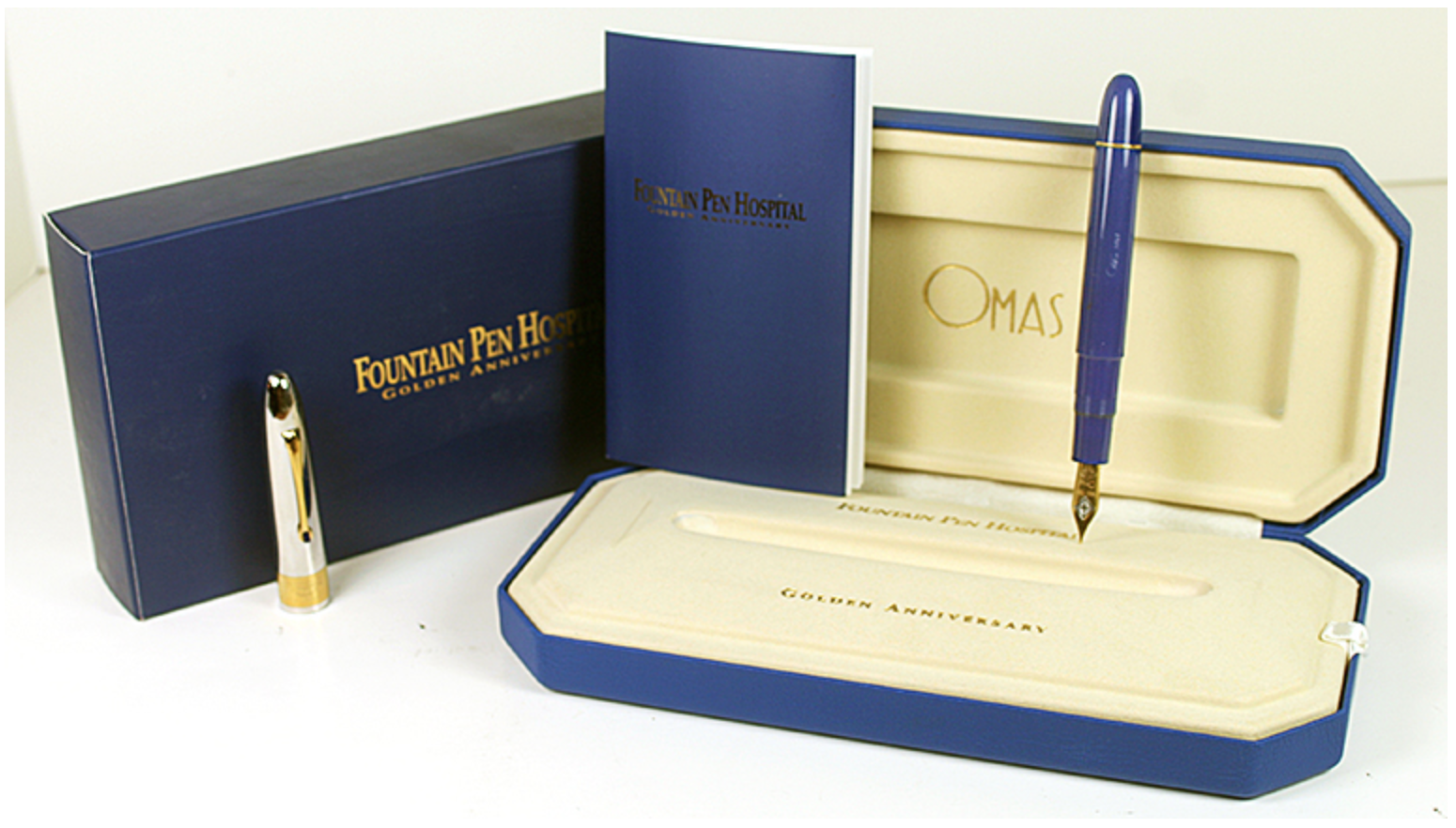 Omas 50th Golden Anniversary Fountain Pen Hospital