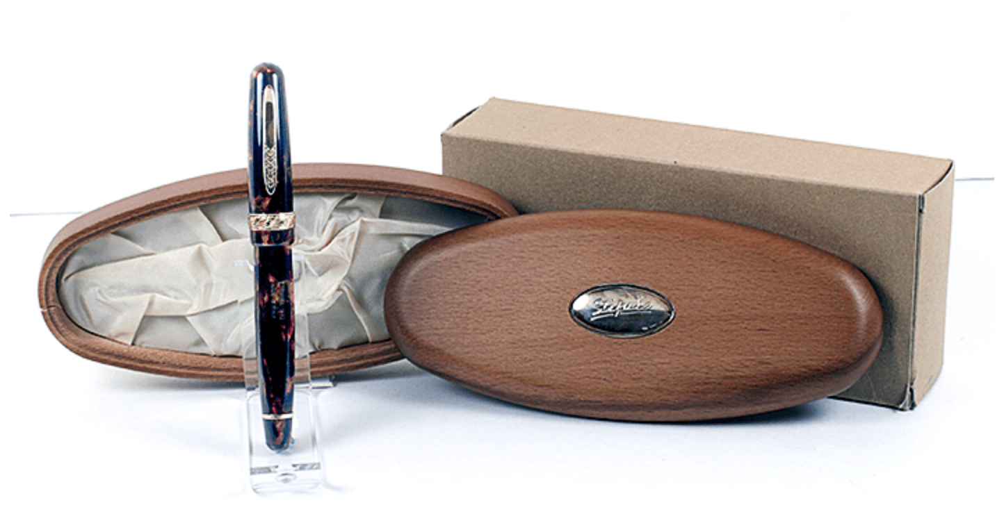 Stipula Etruria Amber Fountain Pen