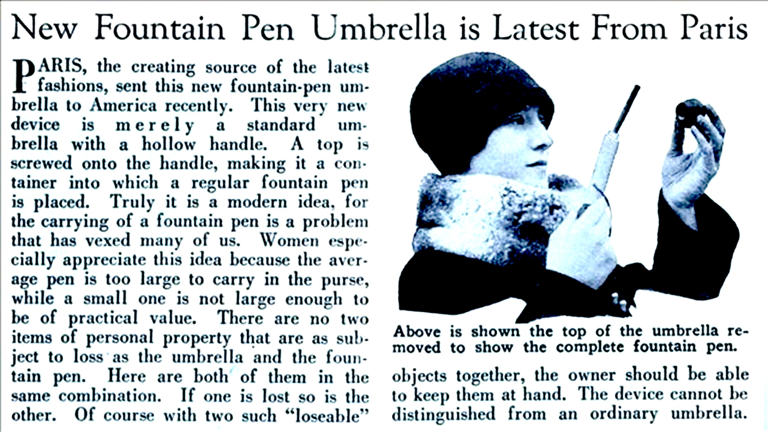 Umbrella Pen