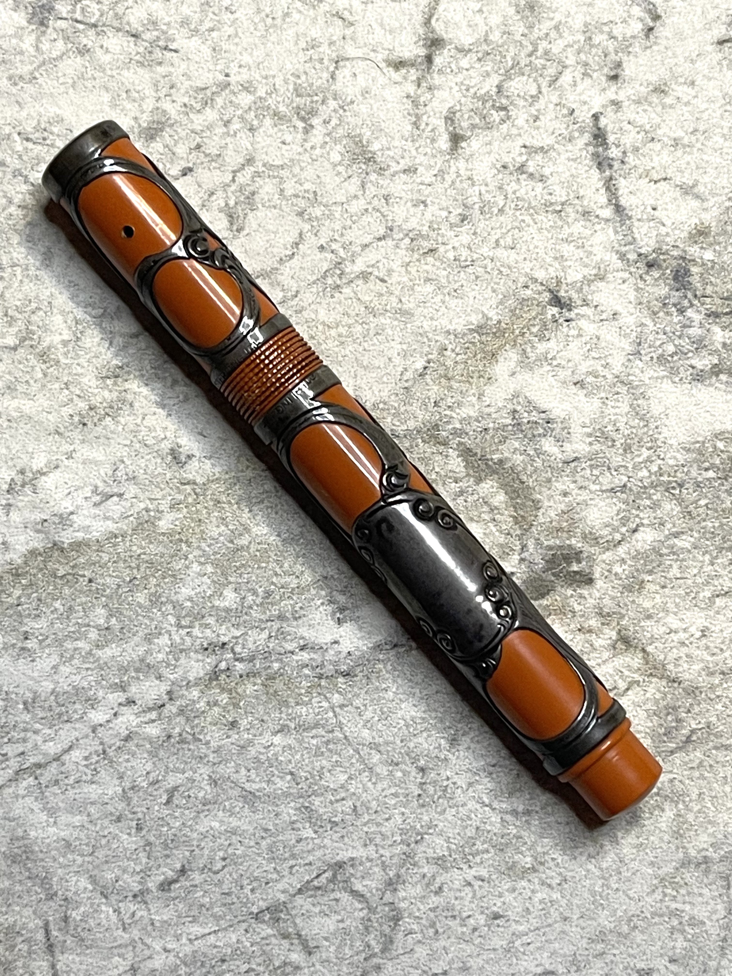 Heath Red Hard Rubber Stylographic Pen