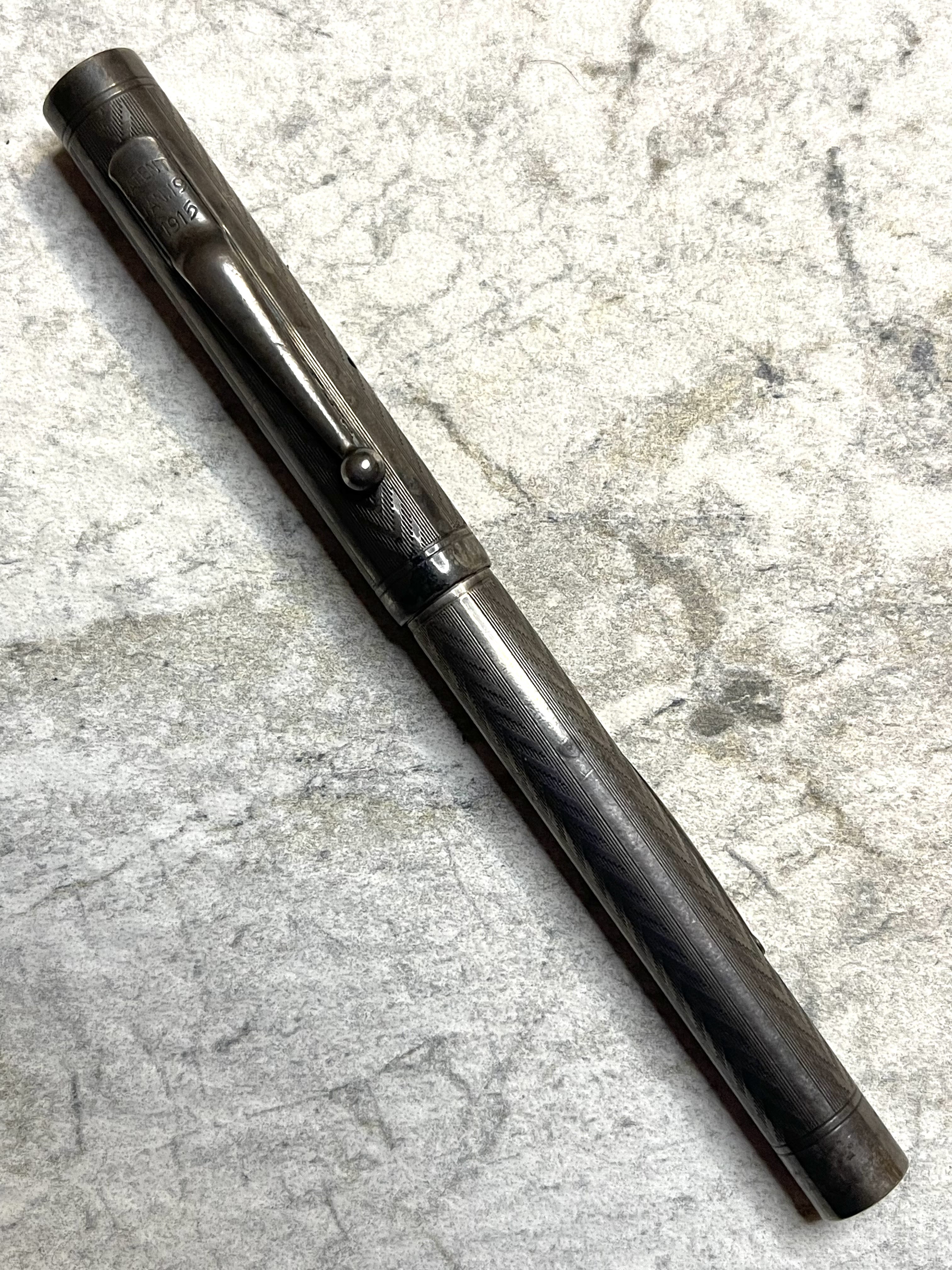 Mabie Todd Swan Sterling Silver Pen