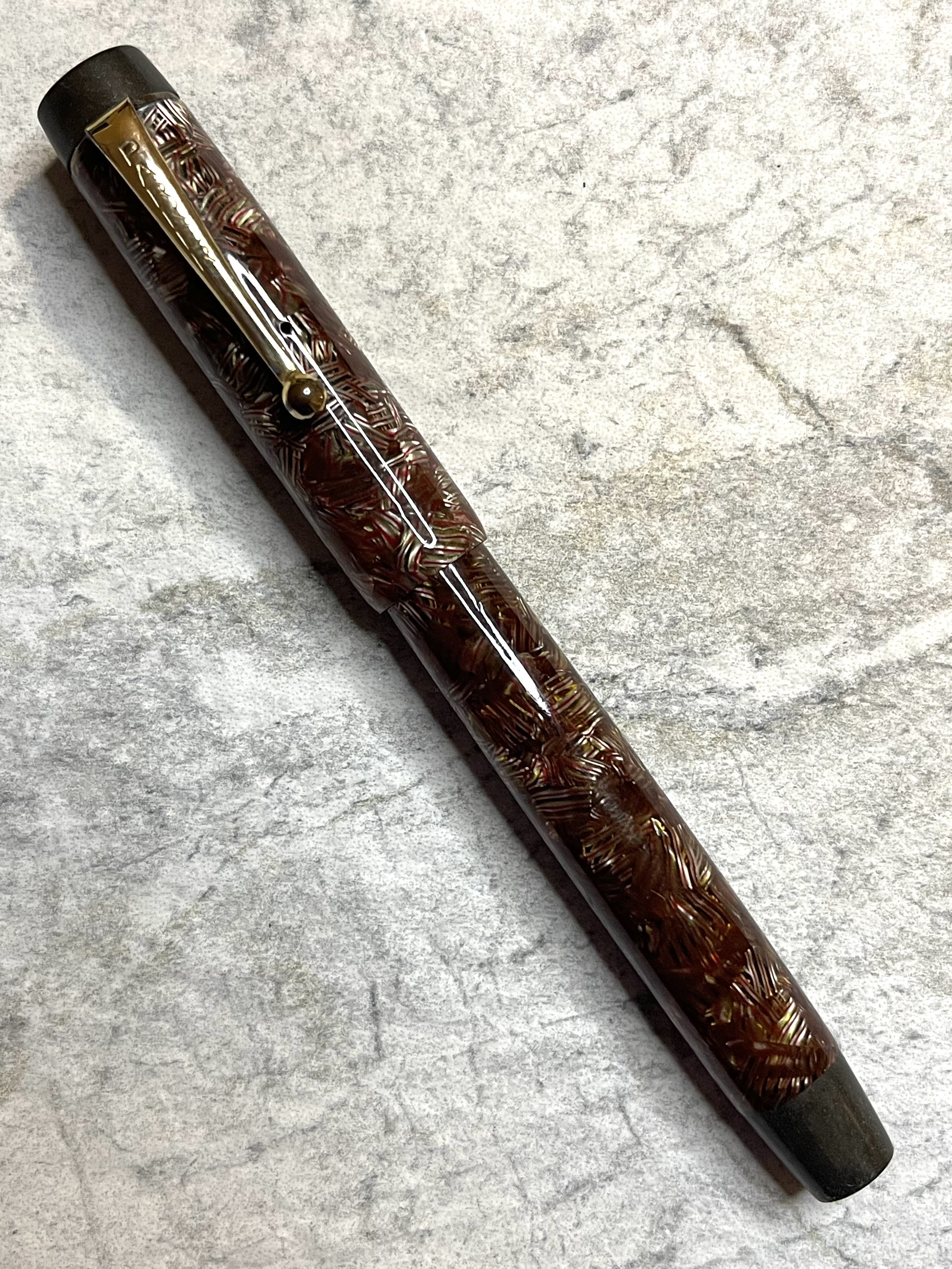 Parker Victory Lined Rose and Burgundy
