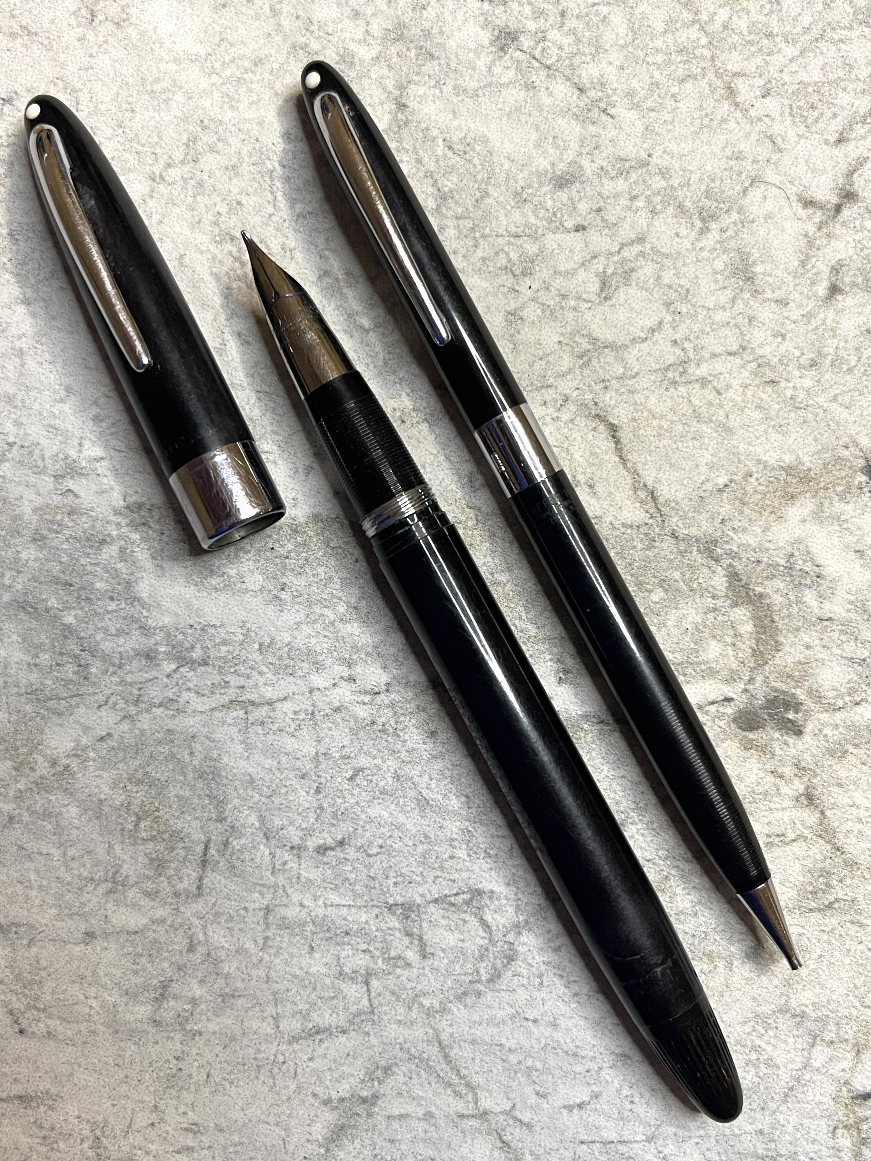 Sheaffer Snorkel Reverse Trim Set