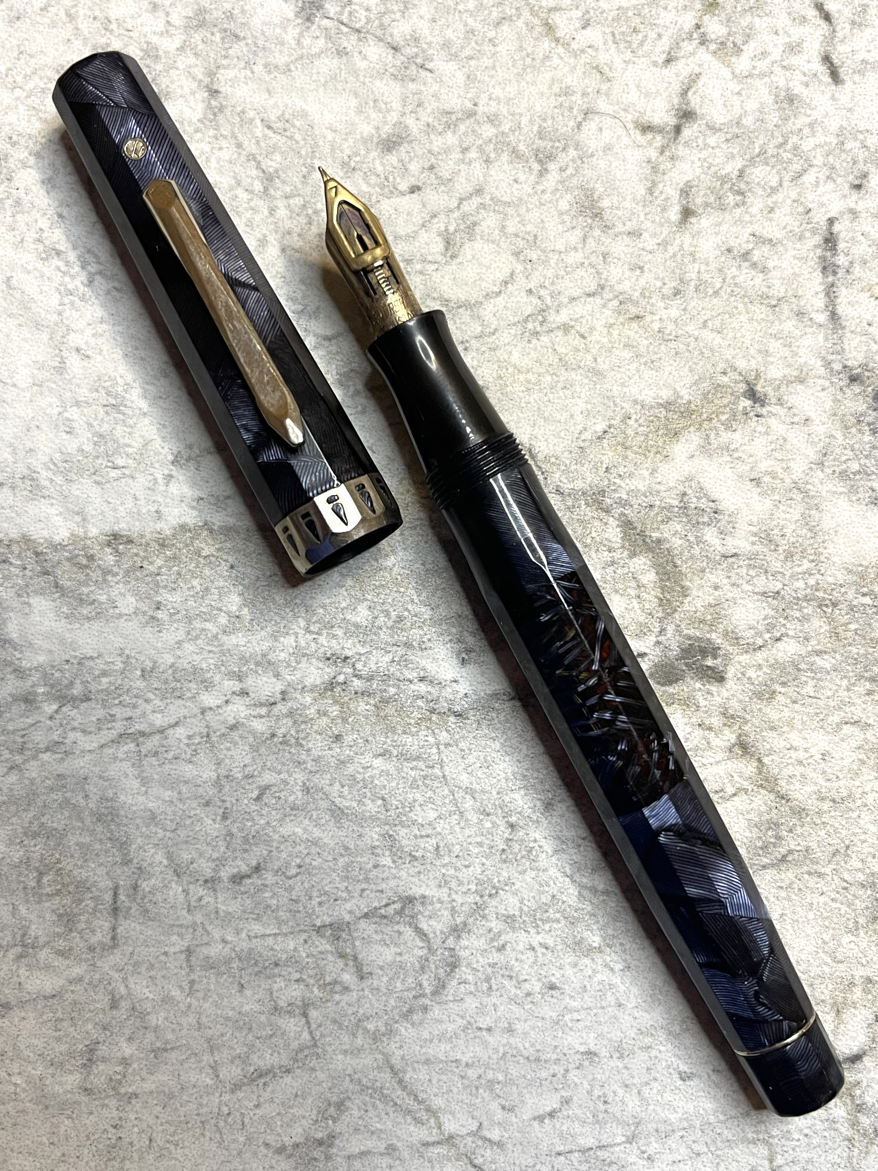 Wahl Doric Blue Shell Adjustable 7 Nib