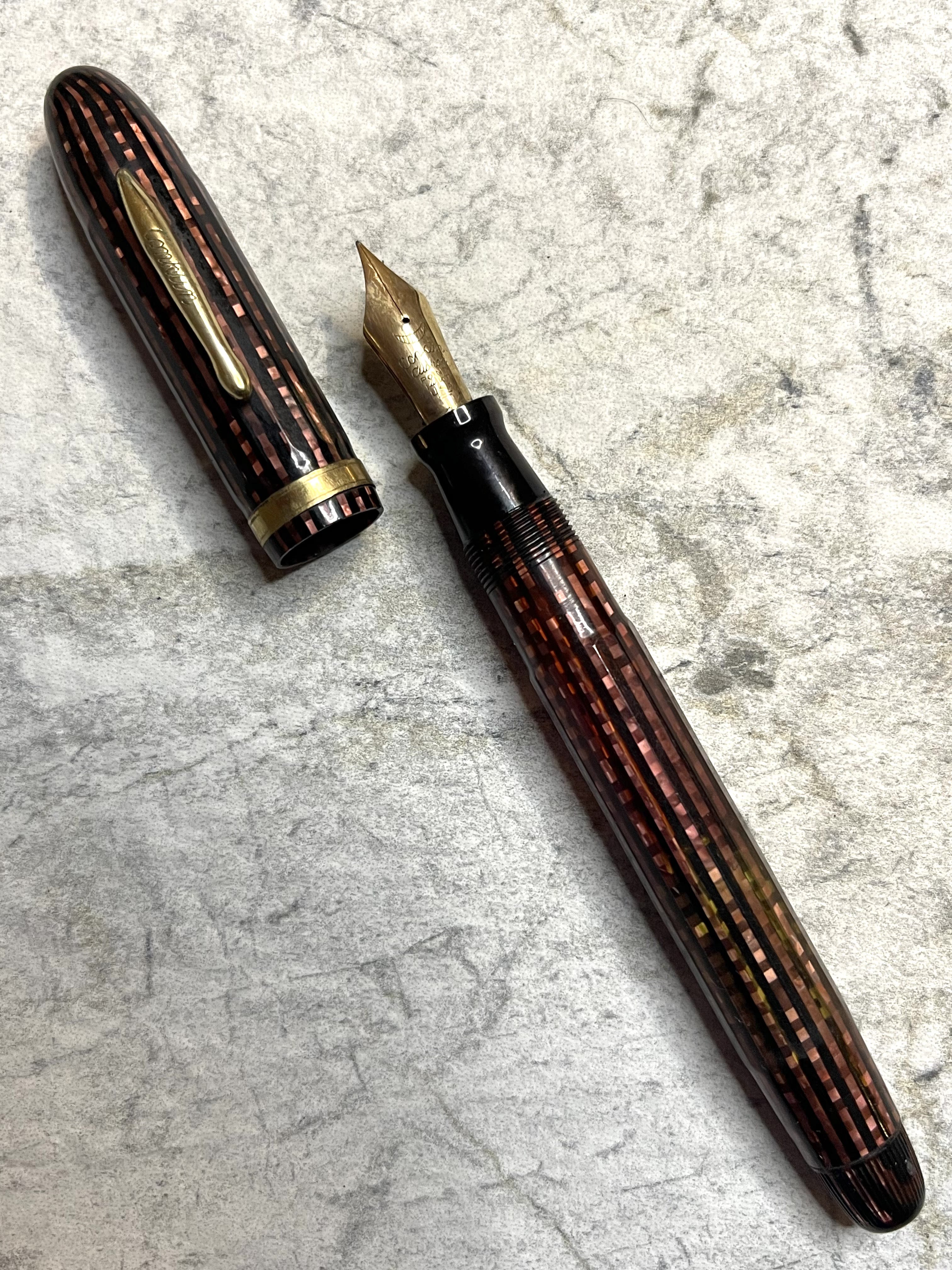 Conklin Nozac Symmetric Oversize Red Black