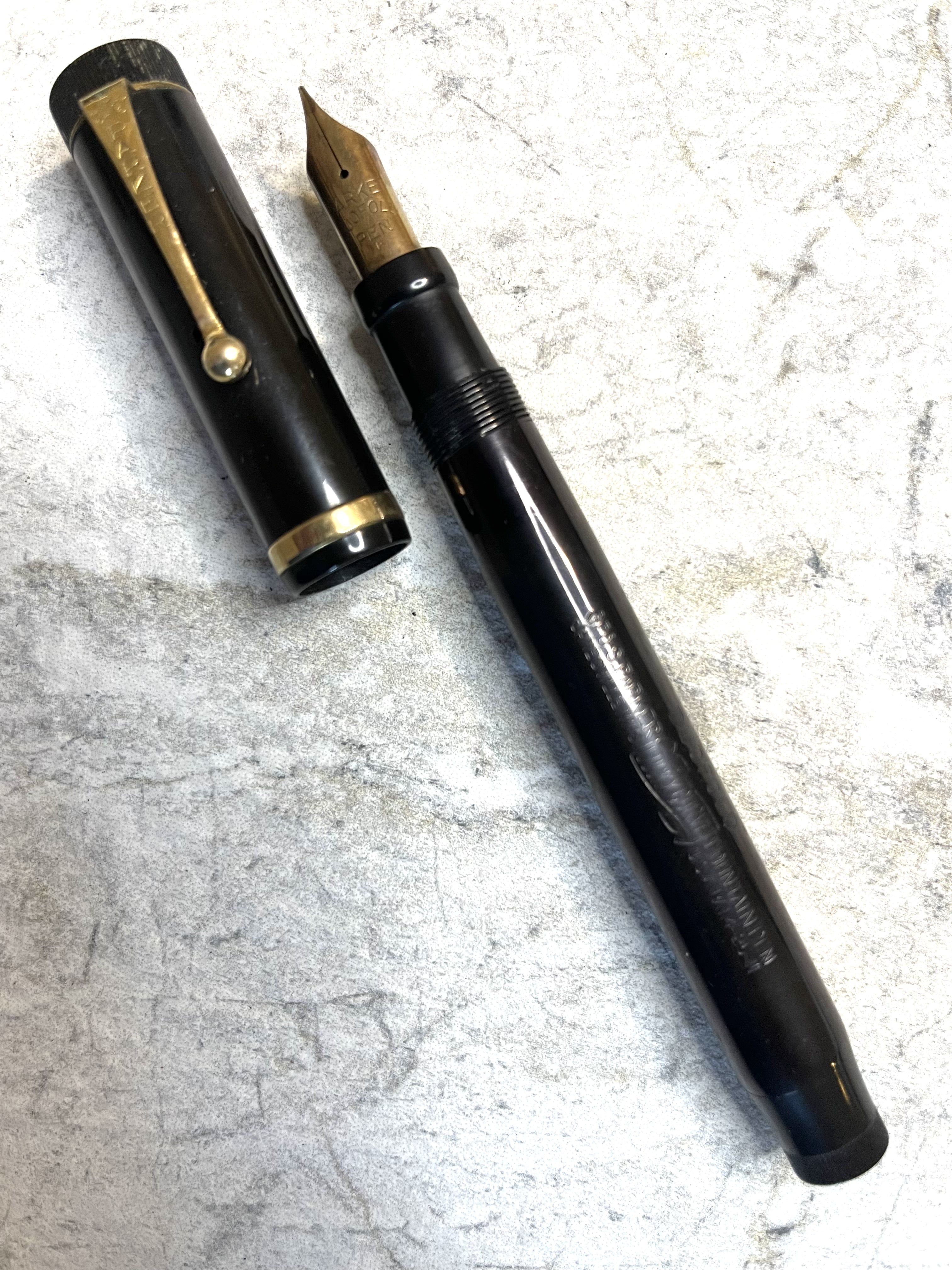 Duofold Senior, Black Hard Rubber