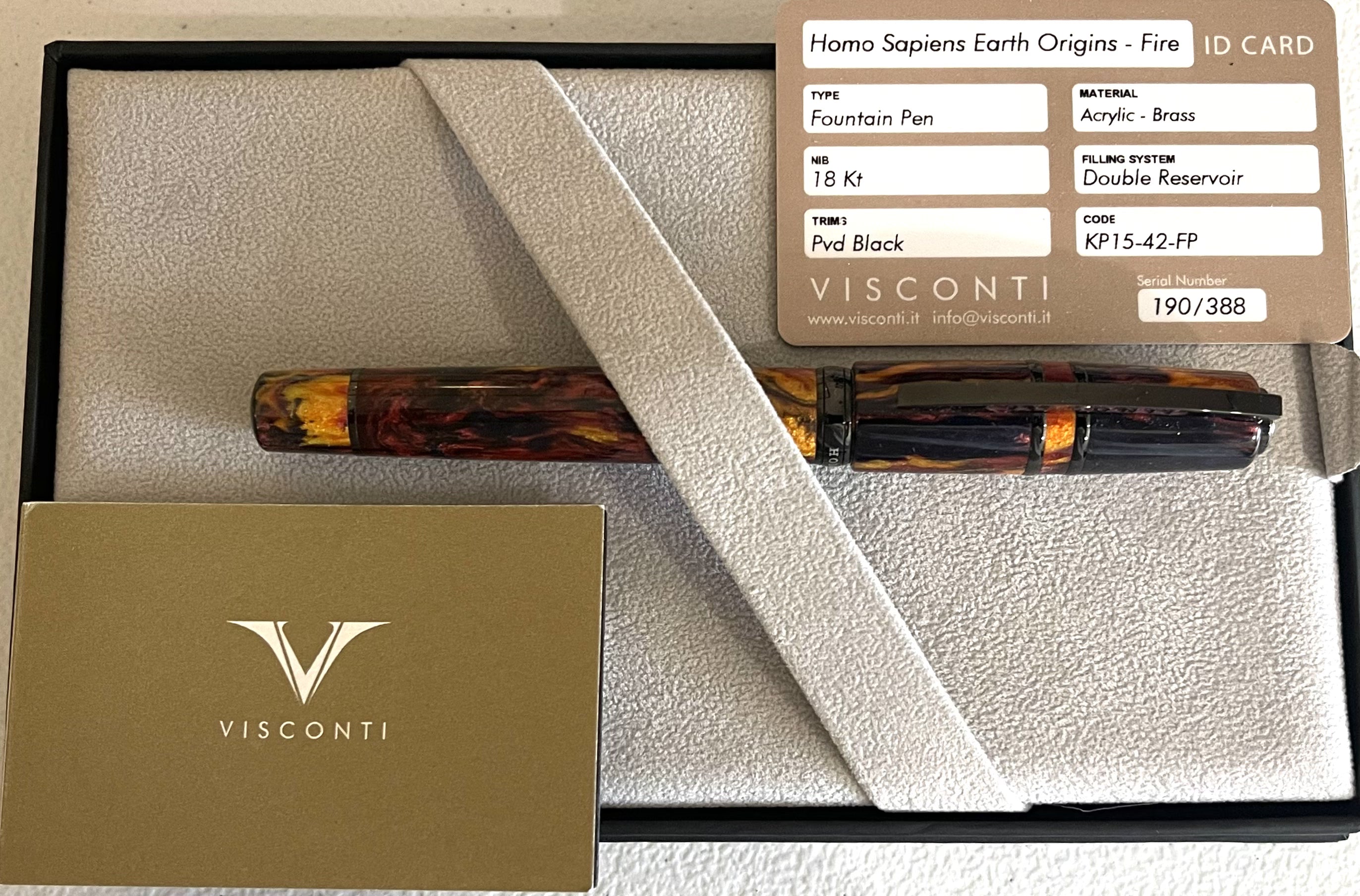 Visconti Homo Sapiens Earth Origins Fire