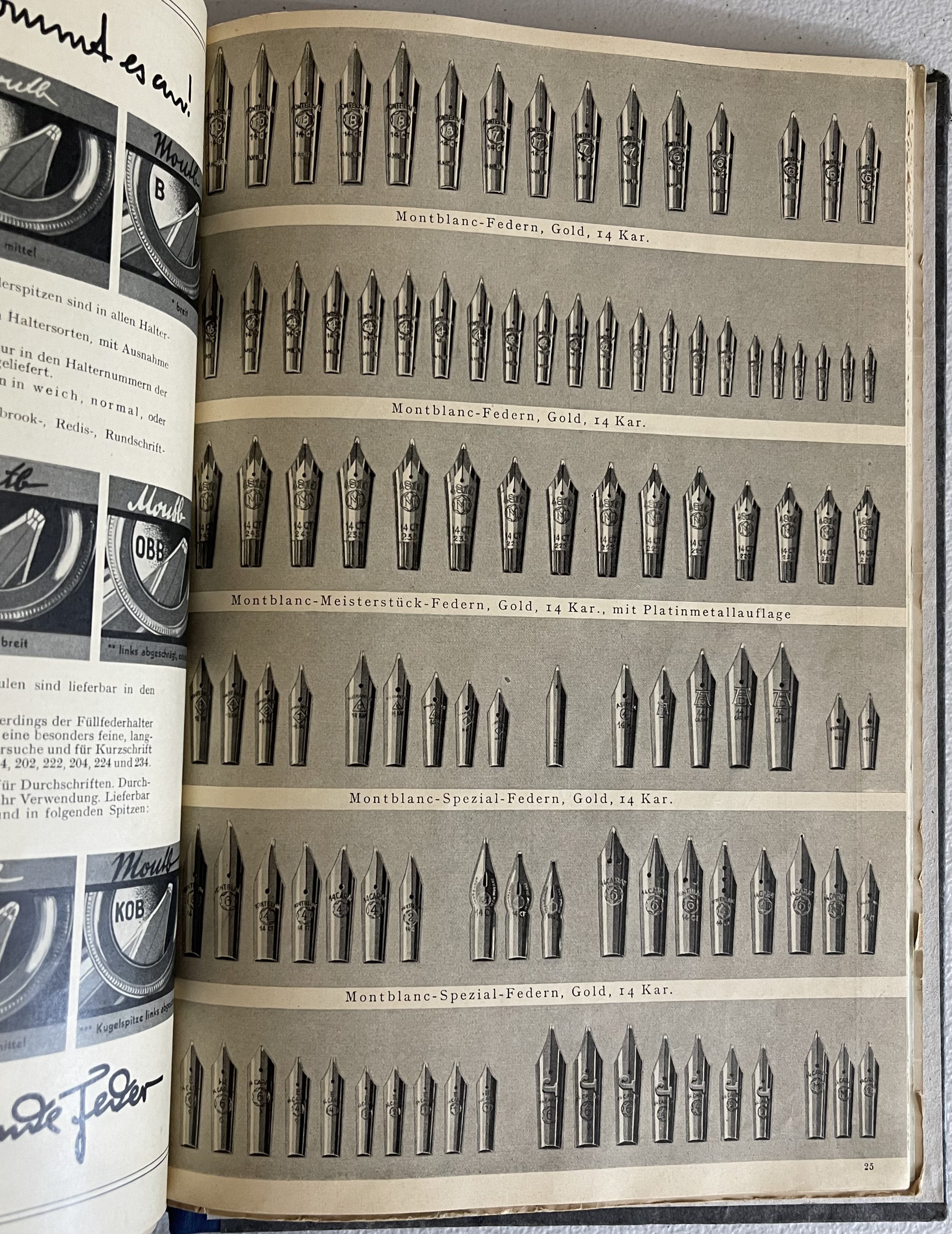 Montblanc 1936 Catalog