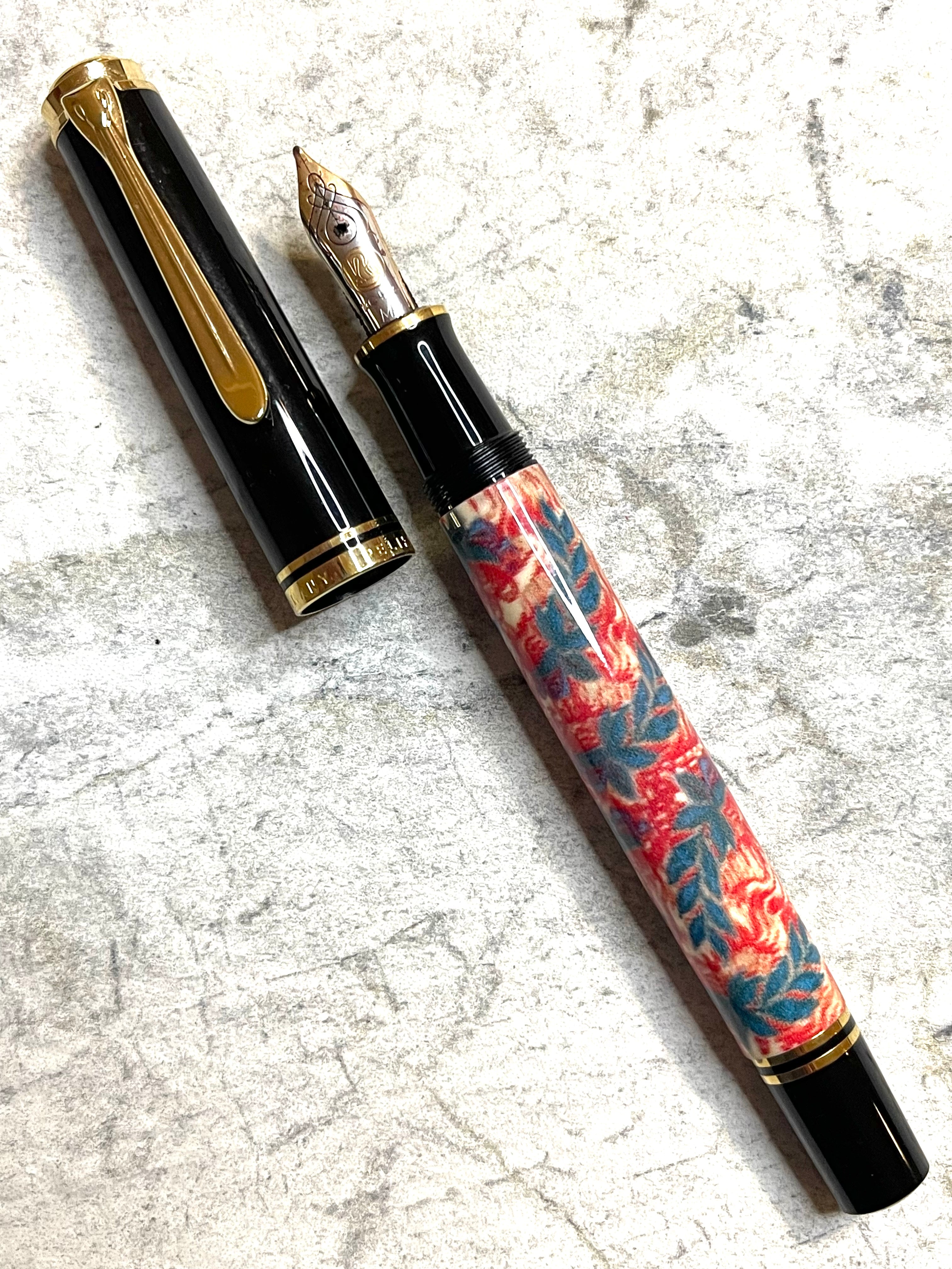 Pelikan M600 Prototype, Leaves and Flowers