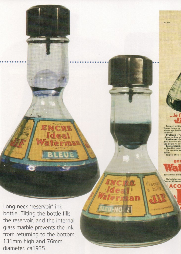 Jif-Waterman Ink Bottles