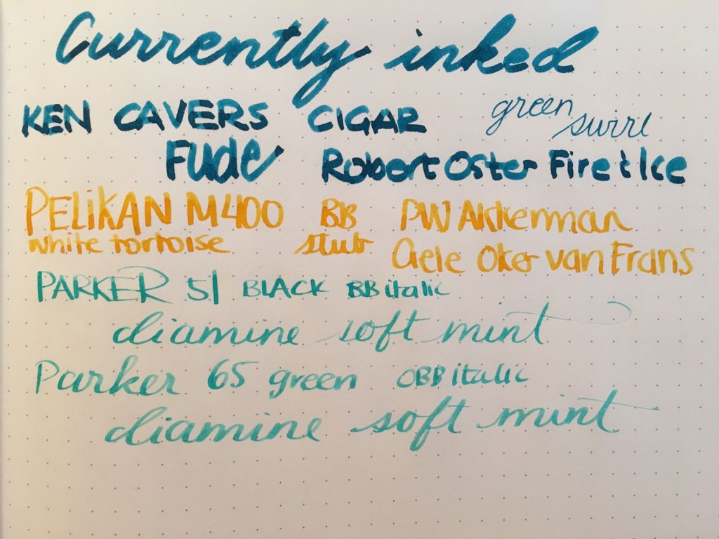 Currently Inked - June 3. 2017