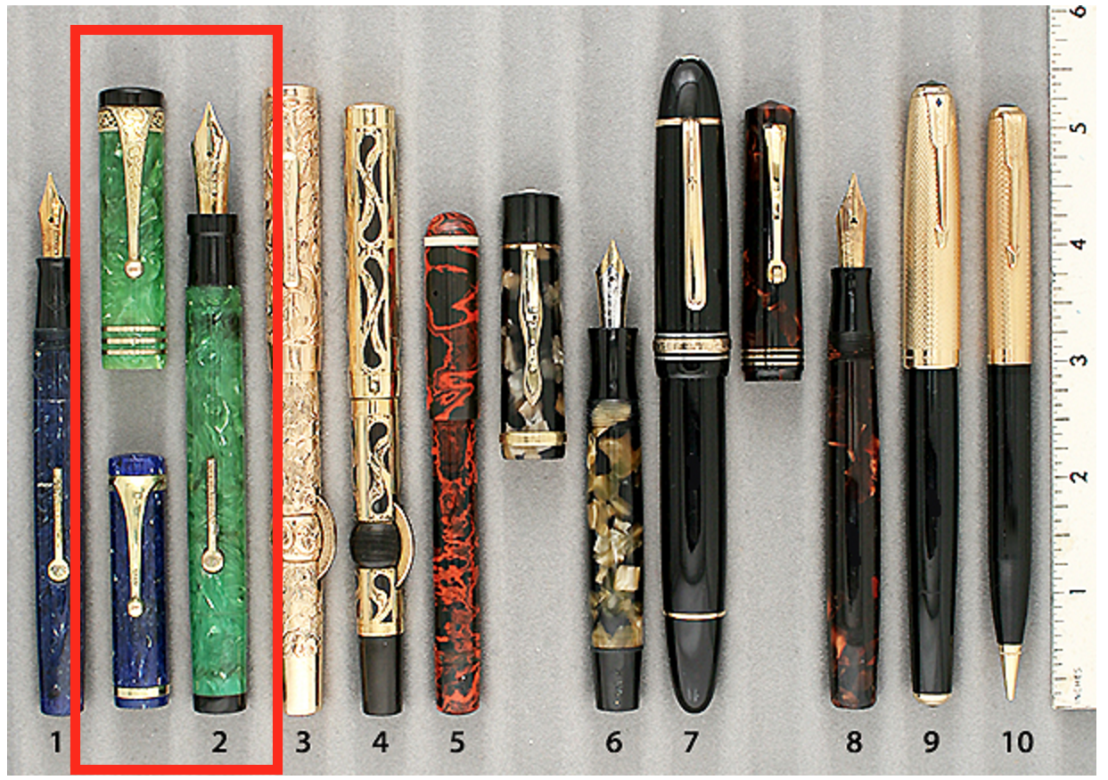 Aurora Duplex Large Celluloid Pen