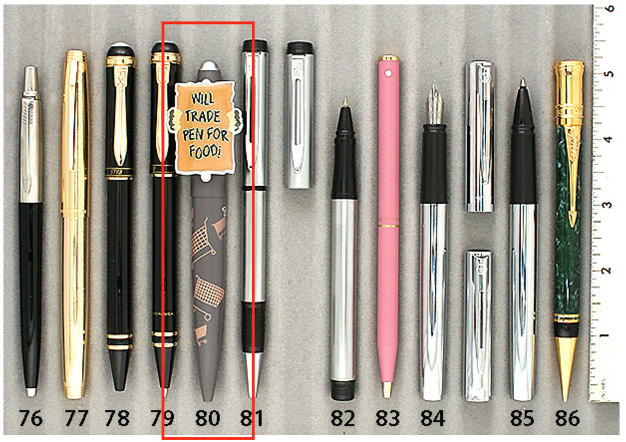Clip Art Will Trade Pen For Food Ballpoint Pen
