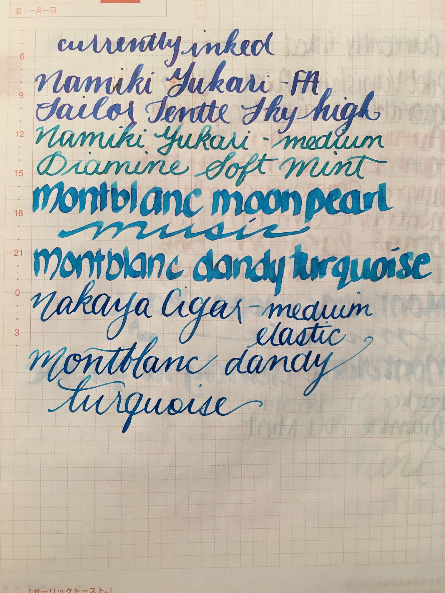 Currently Inked - August 19, 2017