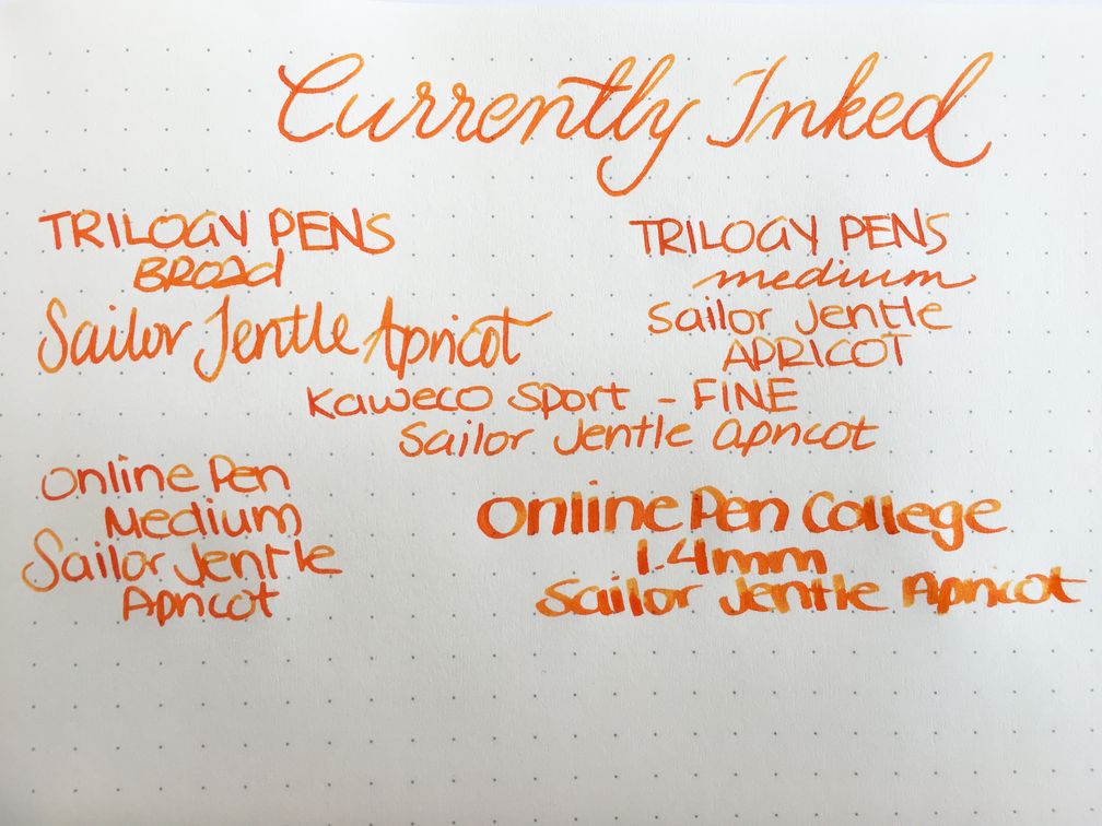 Currently Inked - December 3, 2016
