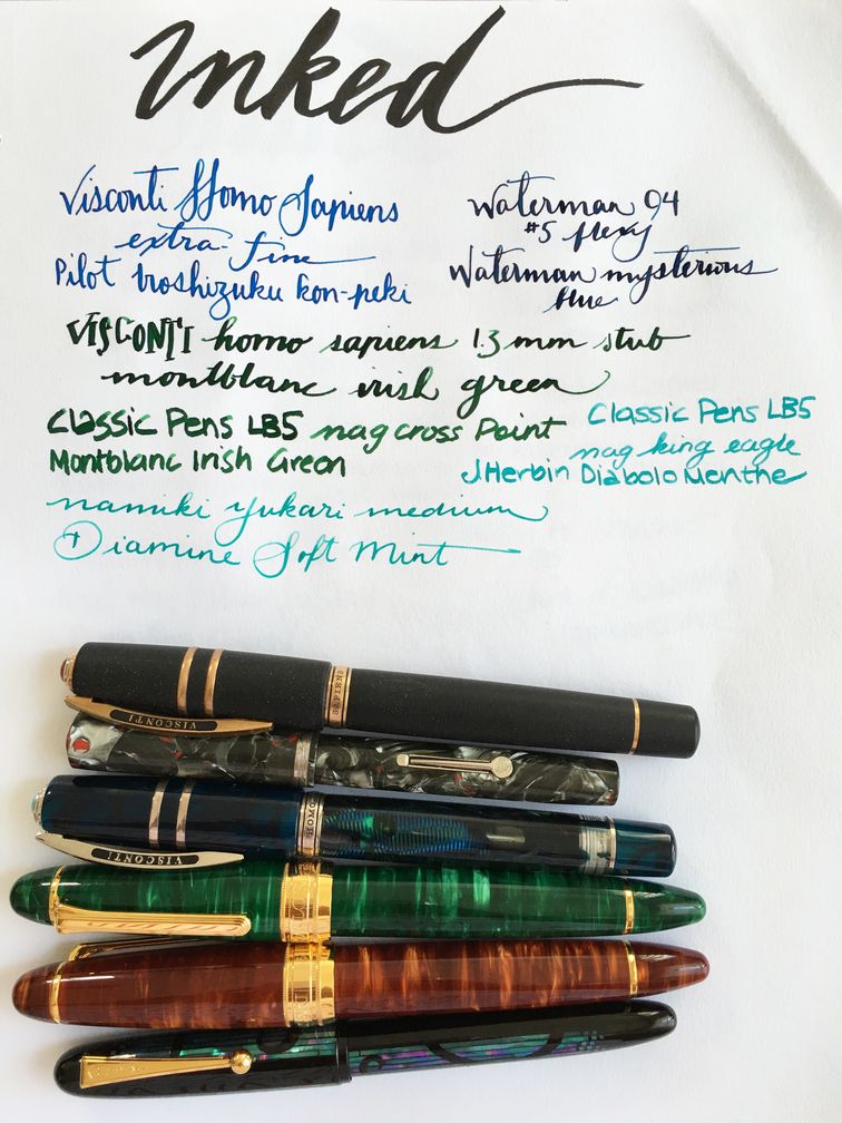 Currently Inked October 1, 2016