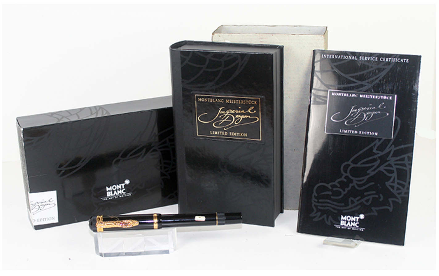 Extraordinary Pen Montblanc Writer's Edition Imperial Dragon