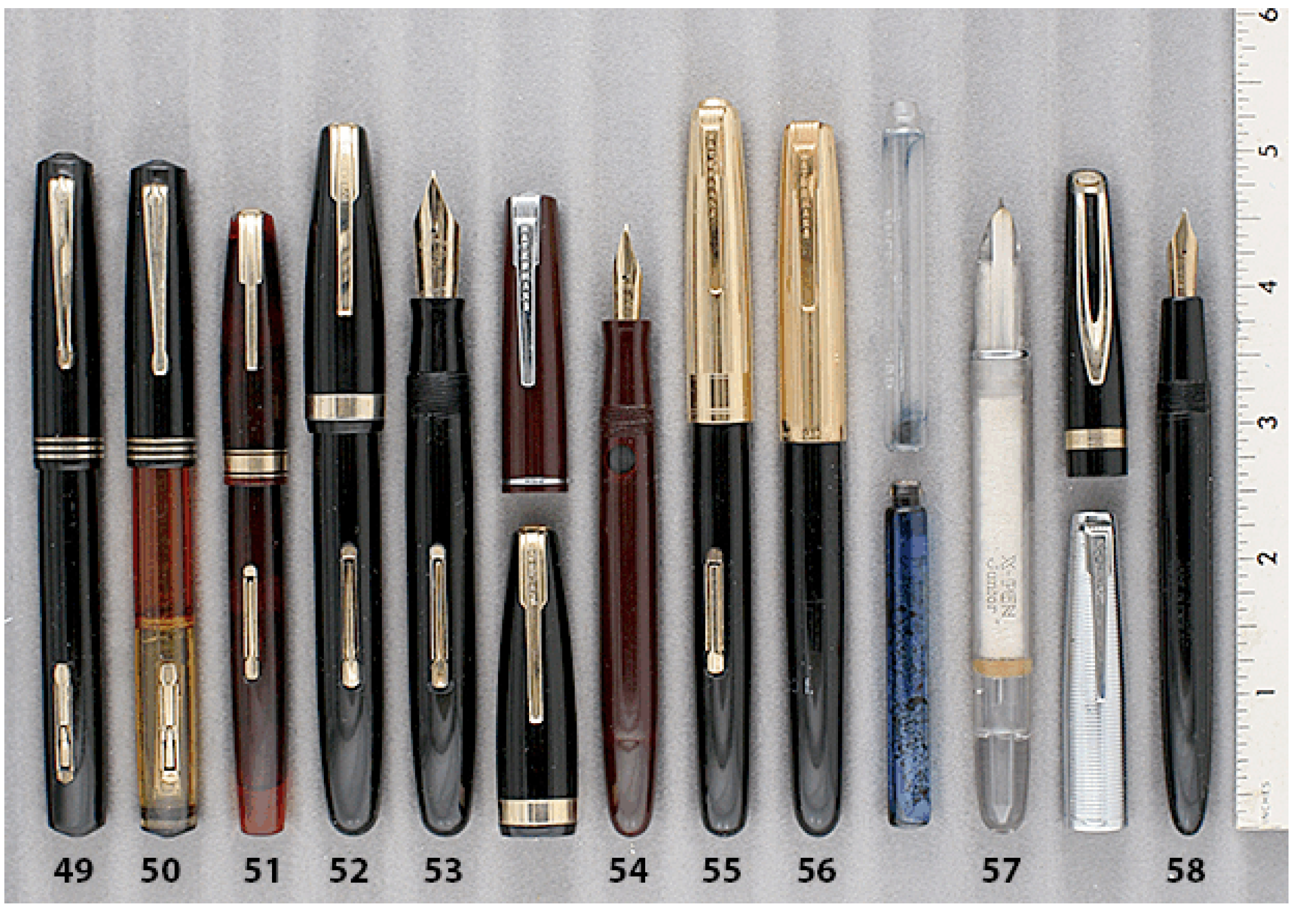 Extraordinary Vintage Pen Waterman Duo 7 Glass Cartridge
