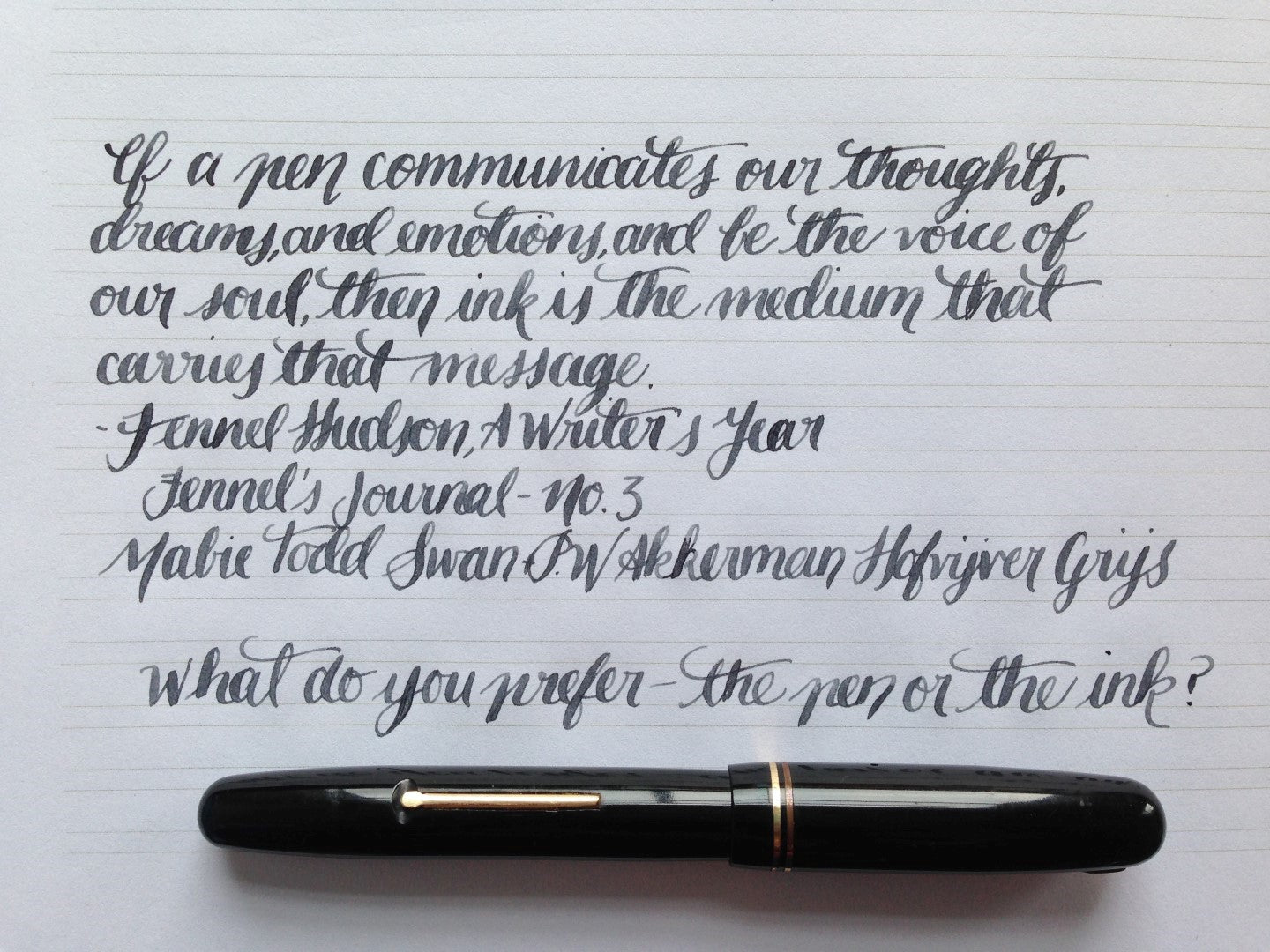 Handwritten Post - Pen Or Ink?