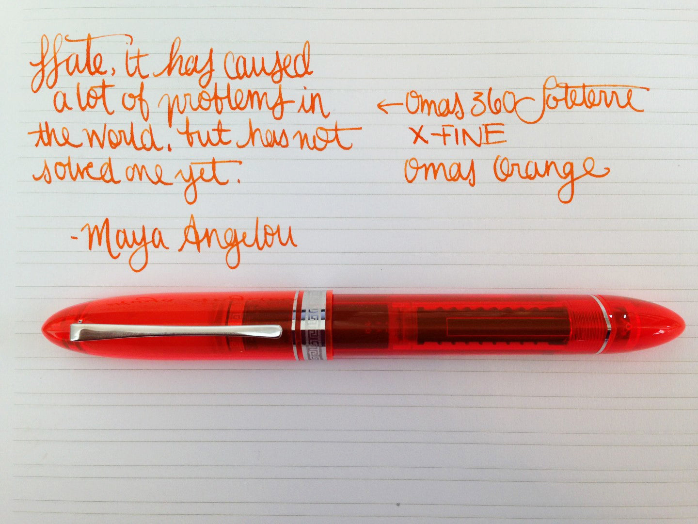 Handwritten Post - Why Hate When You Can Write