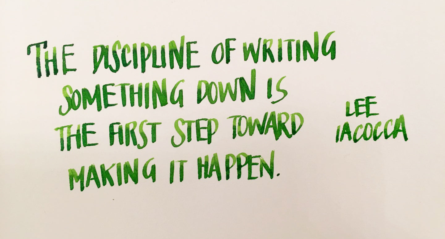 Handwritten Post - Writing Things Down