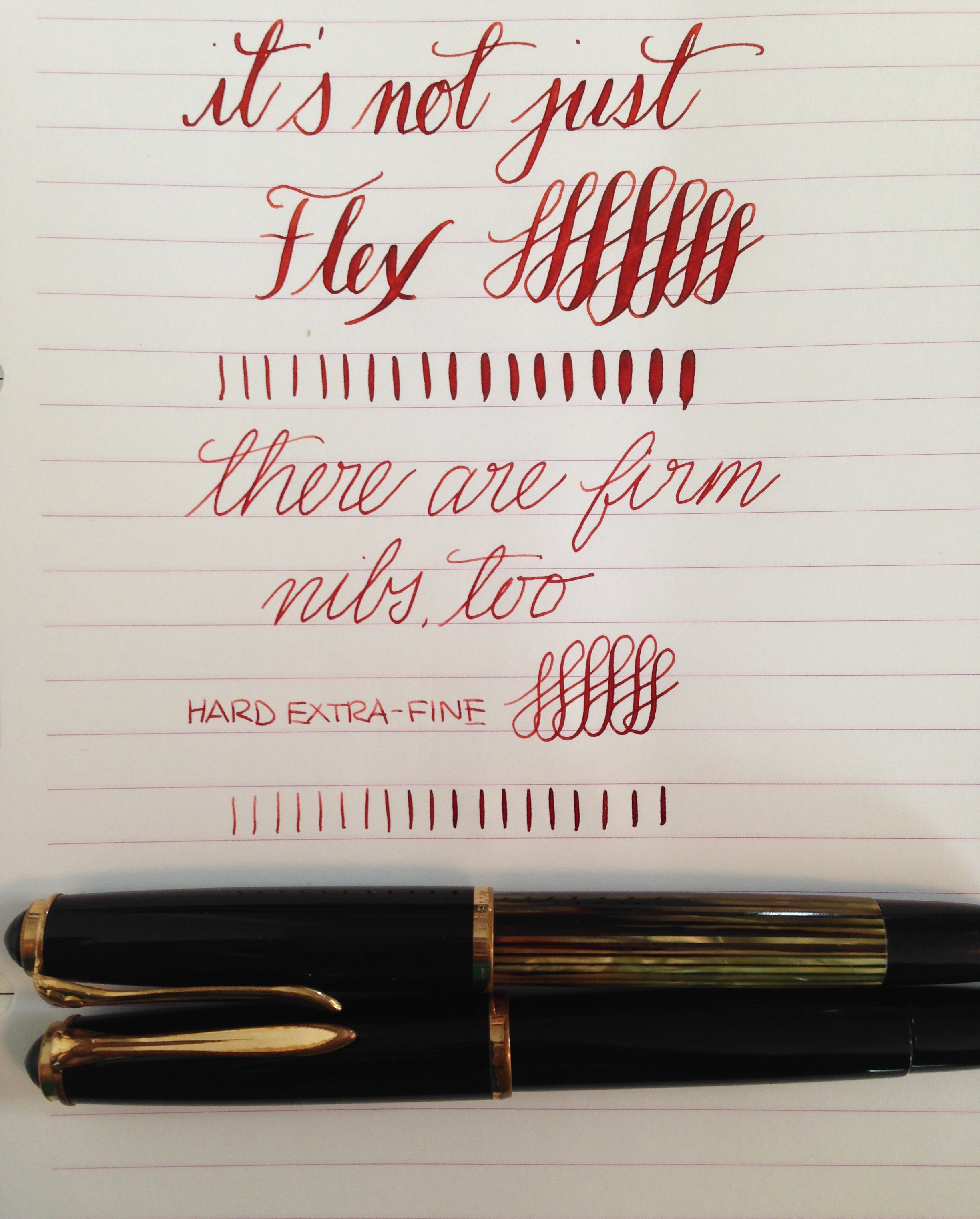 Handwritten Post: It's Not Just Flex