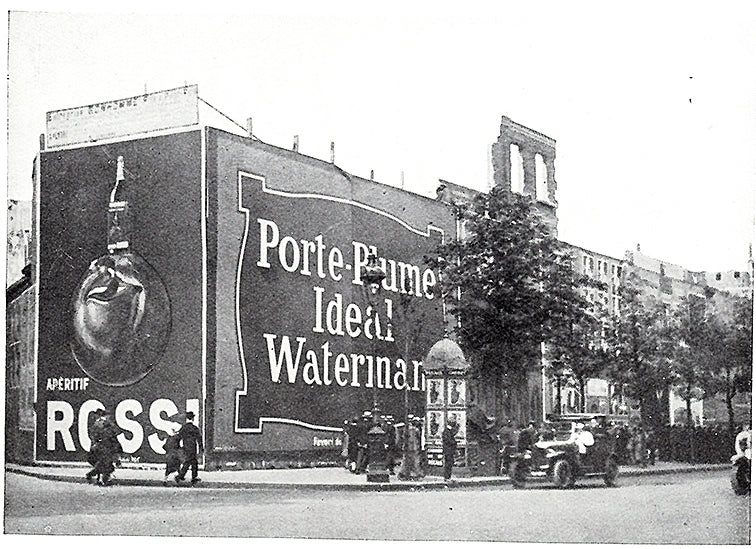 Huge Waterman Poster in Paris