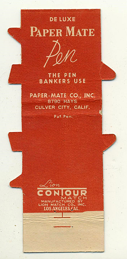 Paper Mate Pens - Matchbook