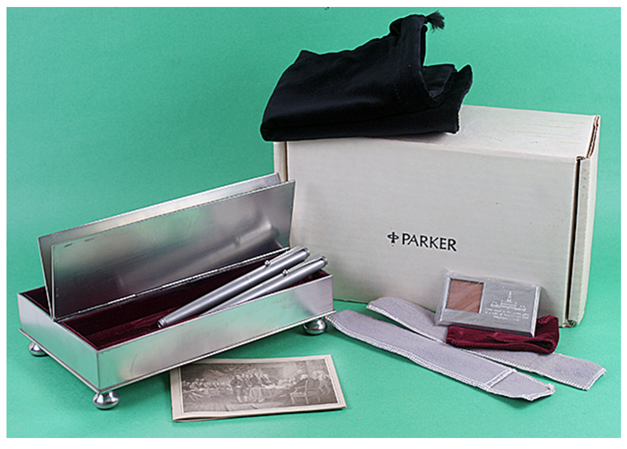 Parker 75 Americana Pewter Ball Pen