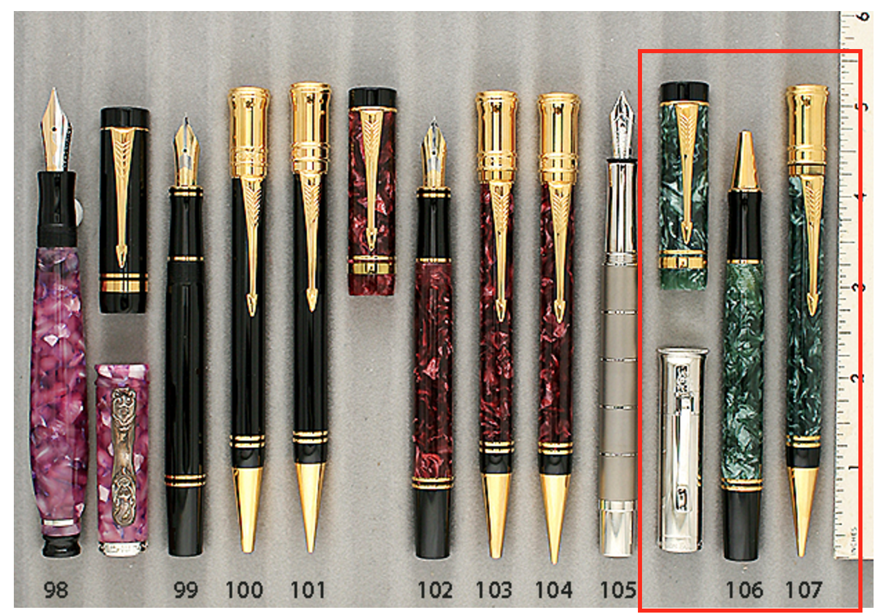 Parker Duofold International Rollerball & Pencil Set