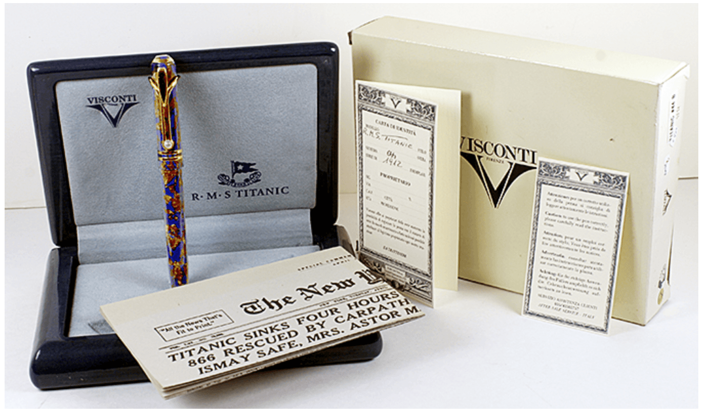 Visconti R.M.S. Titanic Fountain Pen