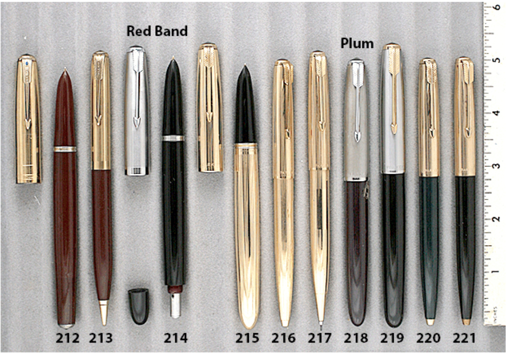 Parker 51 Red Band Vintage Pen