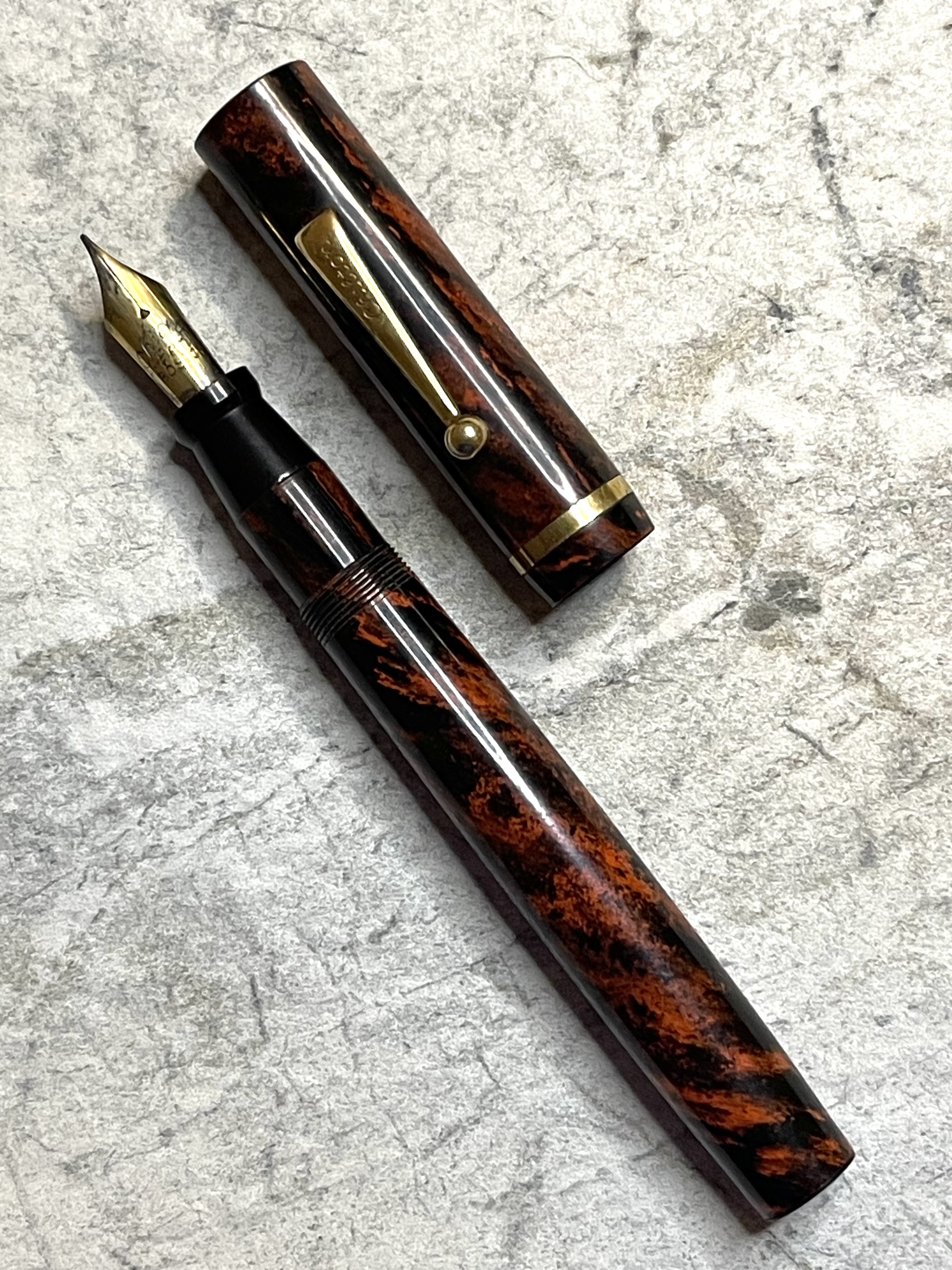 Chilton Boston Oversized Mottled Hard Rubber