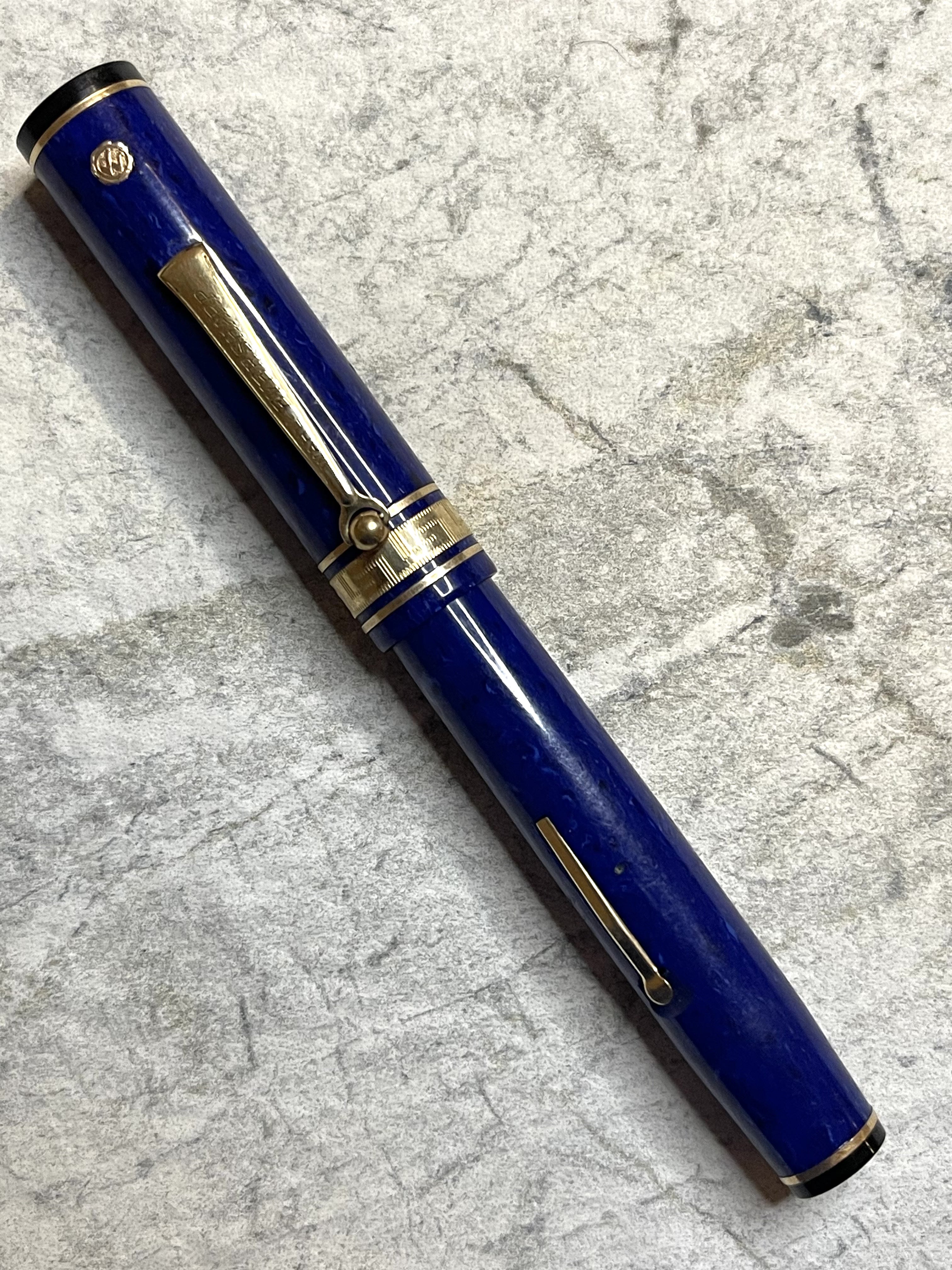 Wahl Eversharp Oversize Deco Band Lapis Blue