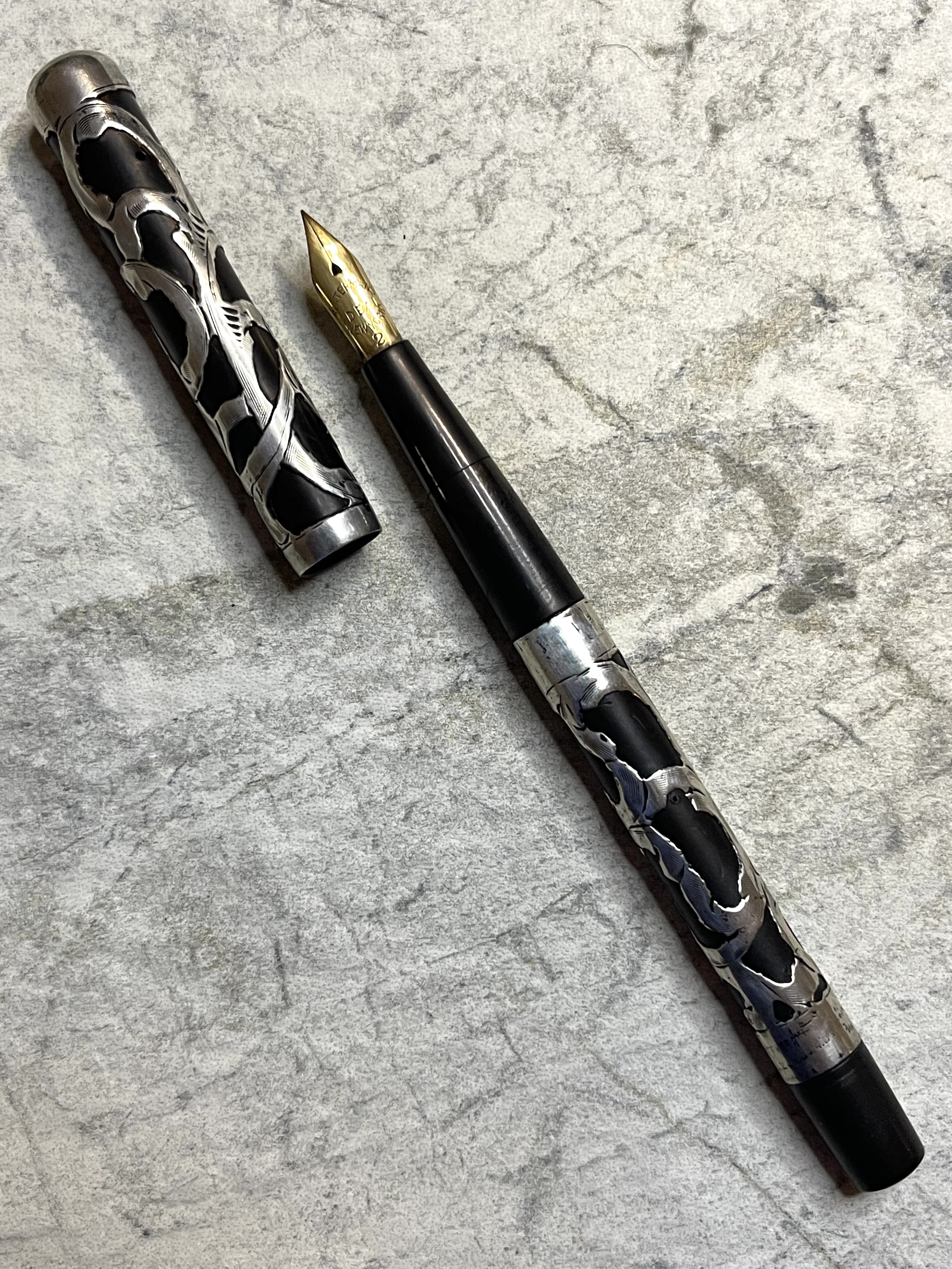 Waterman Early Fine Silver 12