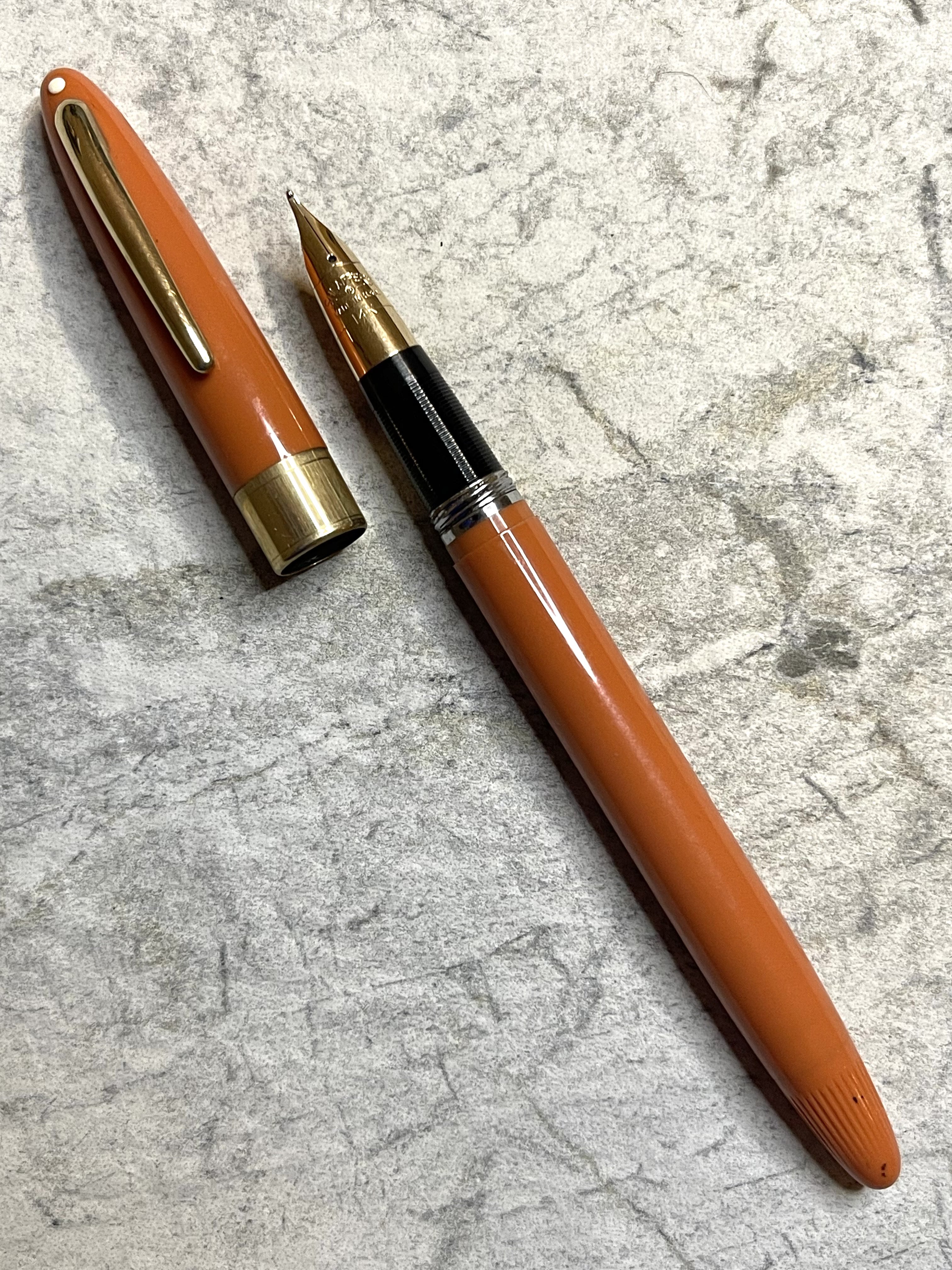 Sheaffer Snorkel Mandarin Valiant