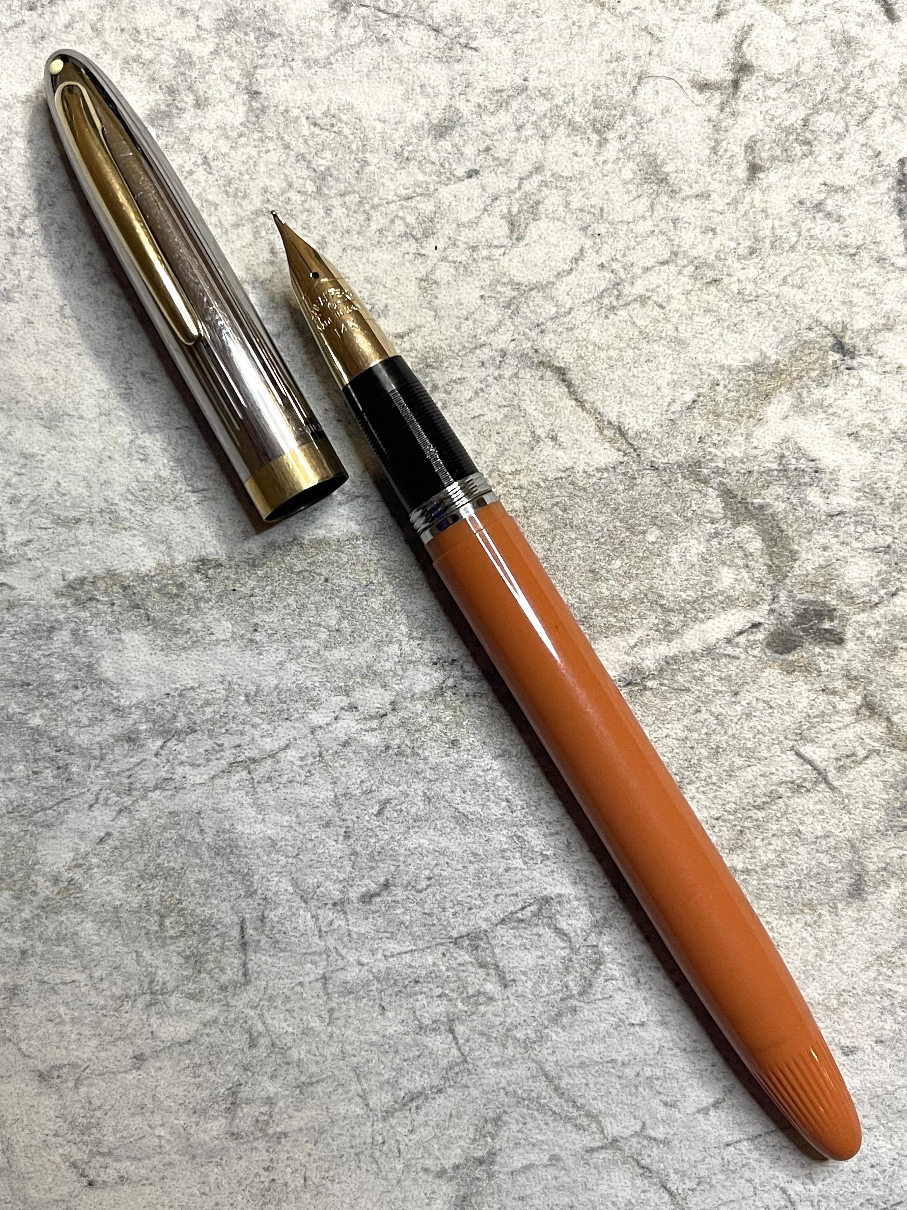 Sheaffer Snorkel Mandarin Sentinel