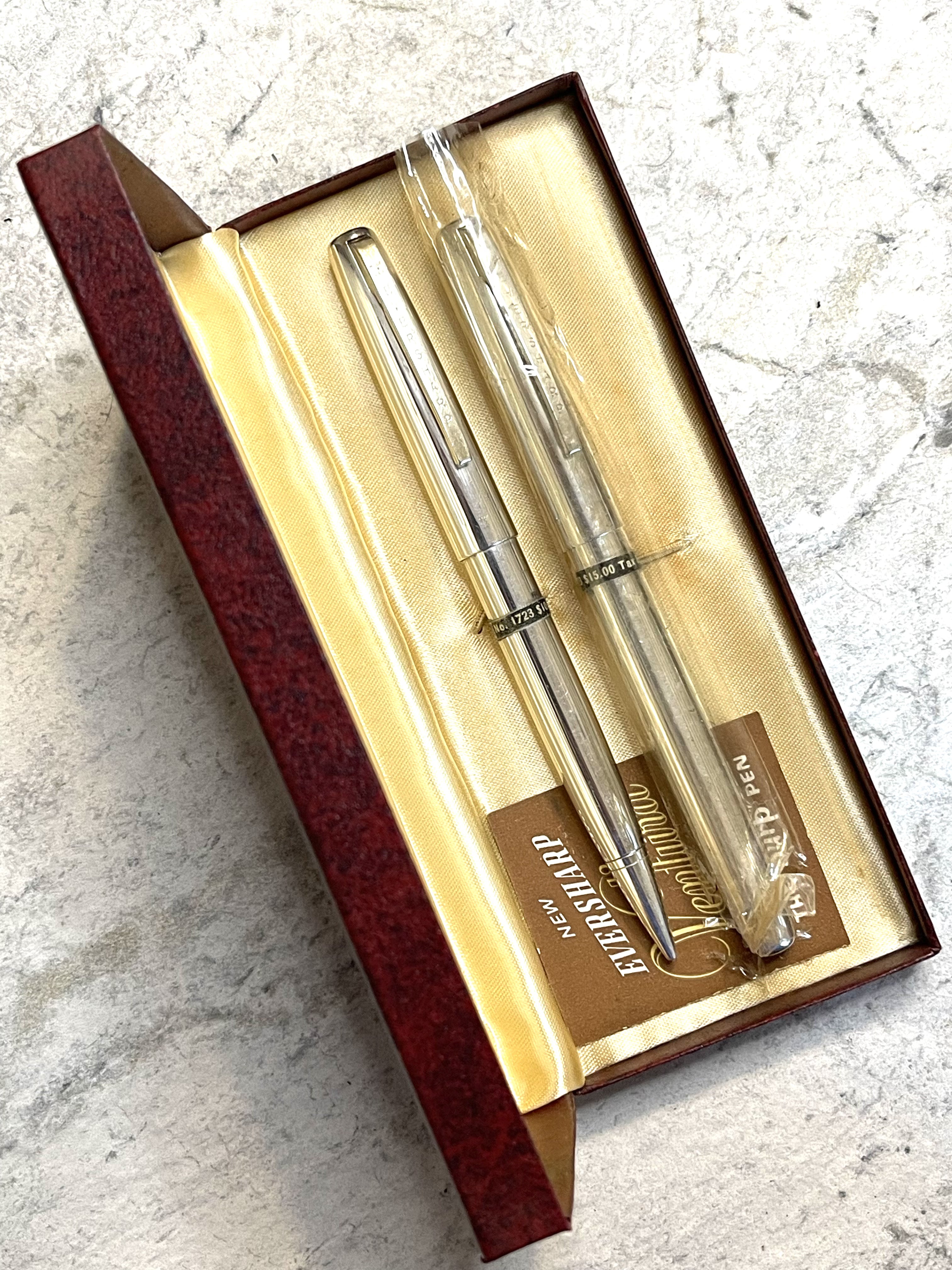 Wahl Eversharp Sterling Silver Ventura Set