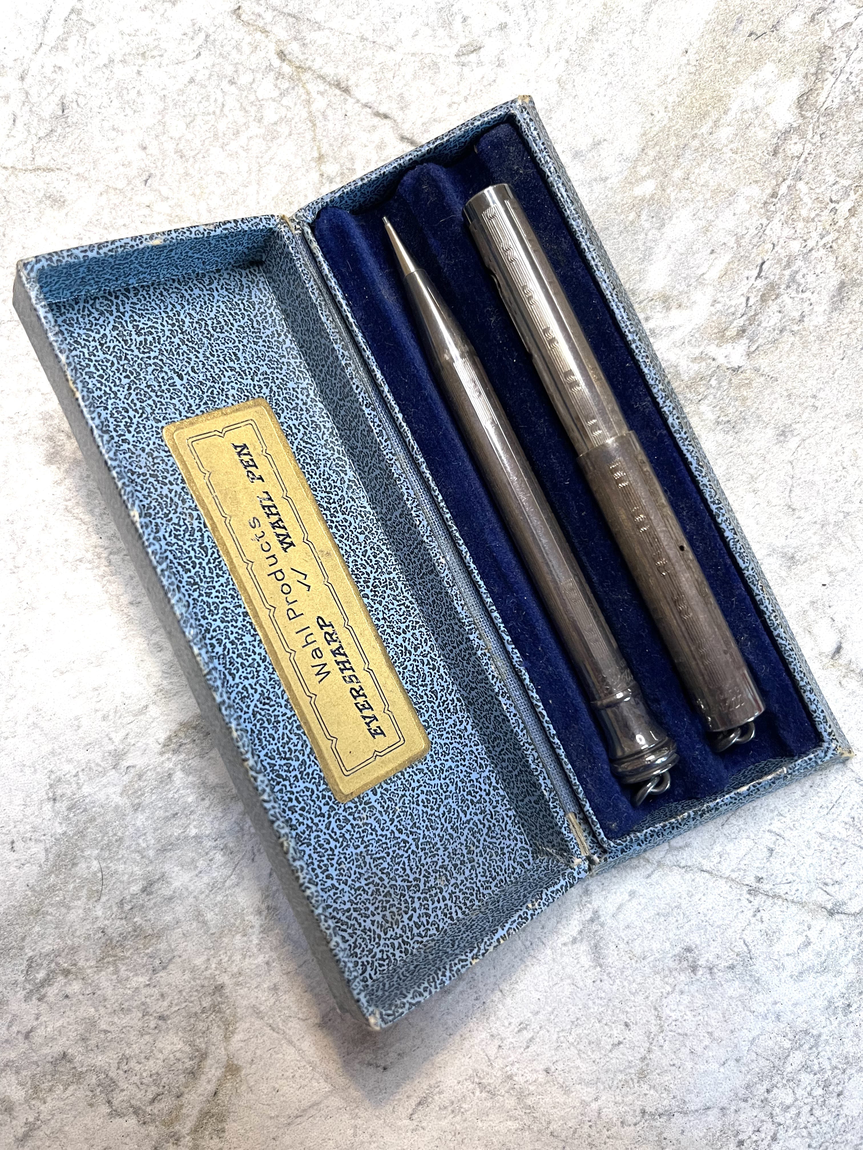 Wahl Eversharp Silver Filled Set