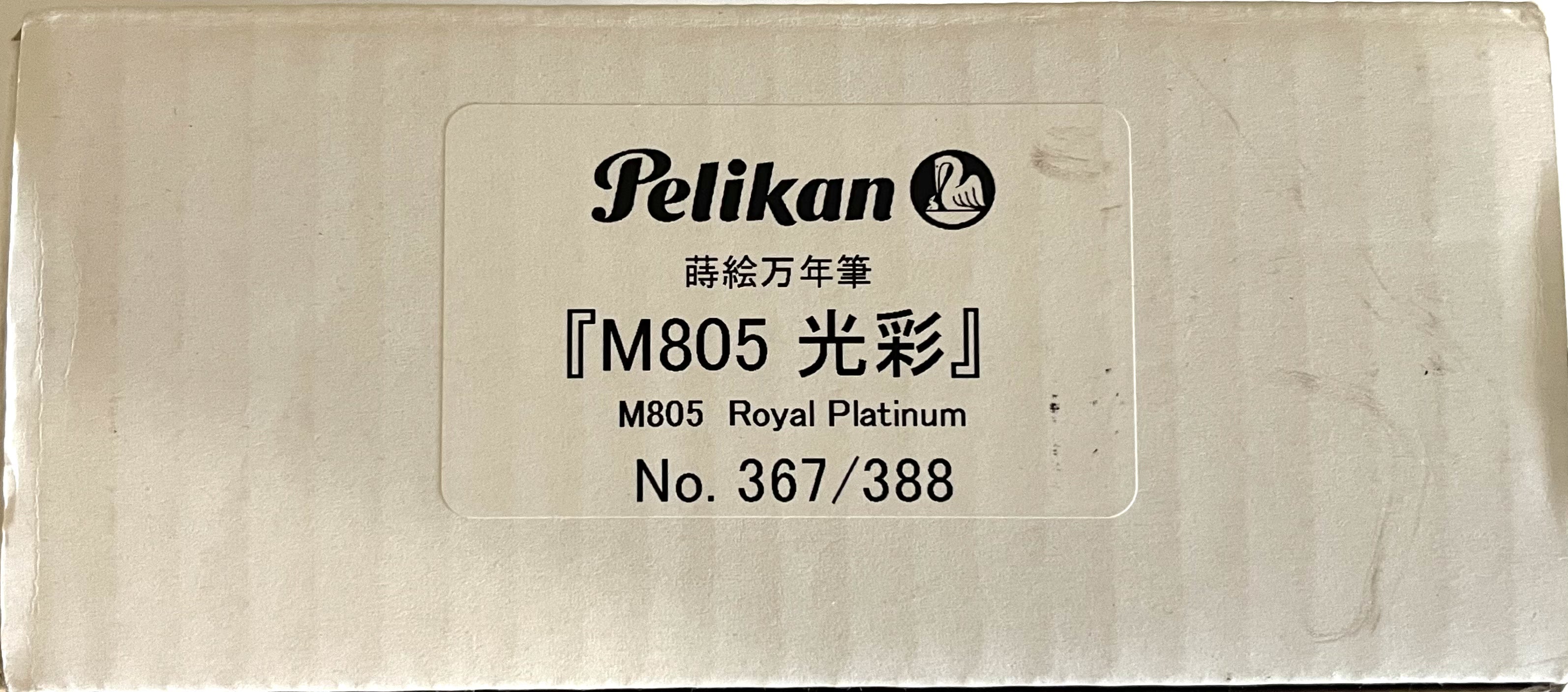 Pelikan M805 Raden Royal Platinum