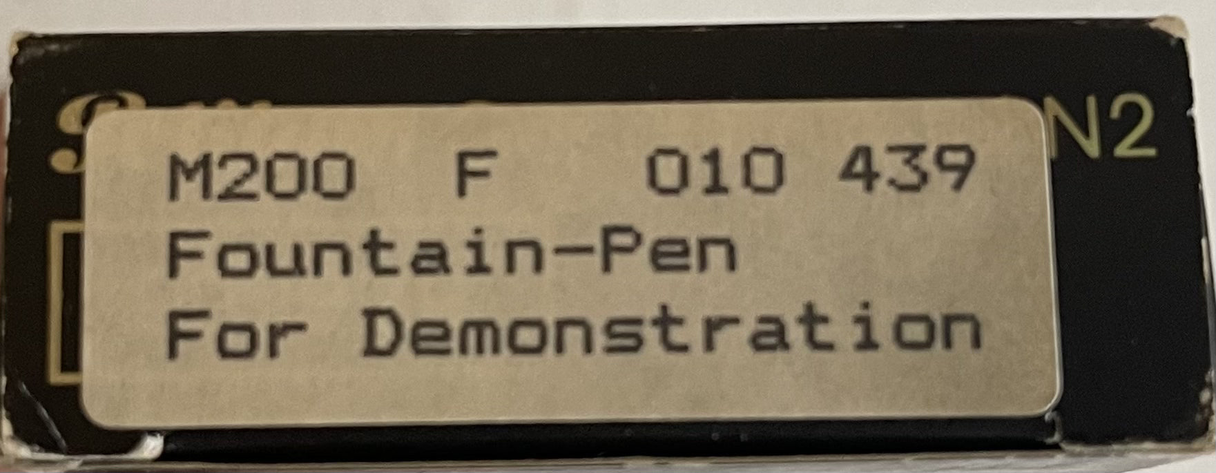 Pelikan M200 Green “Fountain Pen for Demonstration”