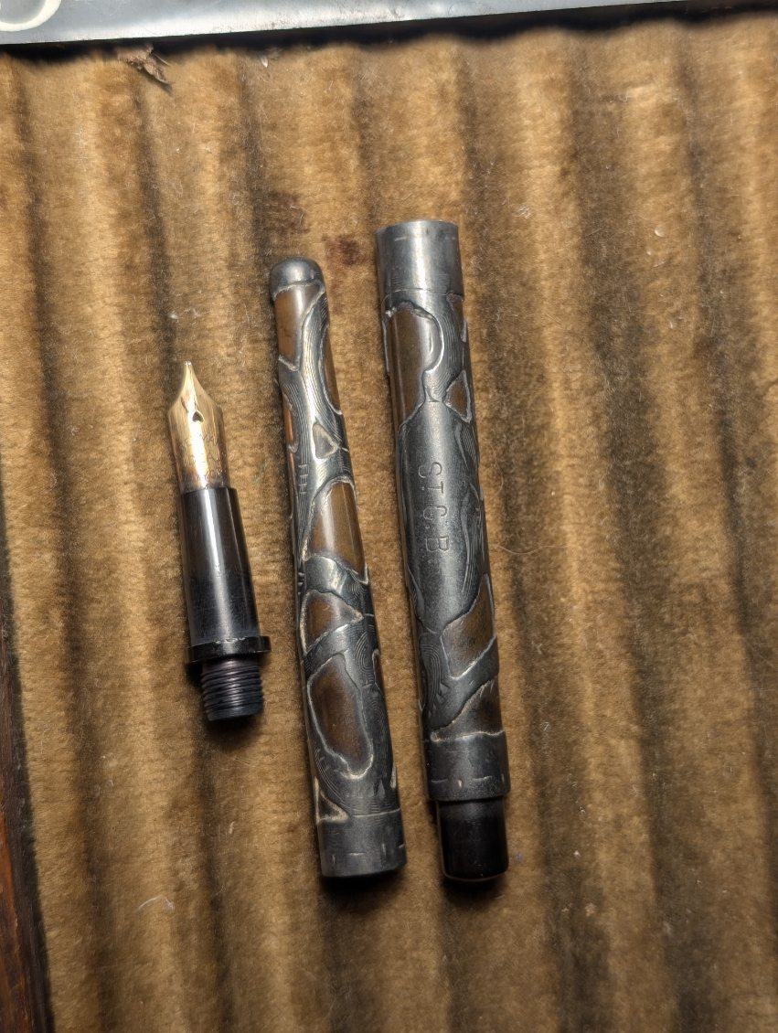 Waterman 24 Fine Silver Filigree