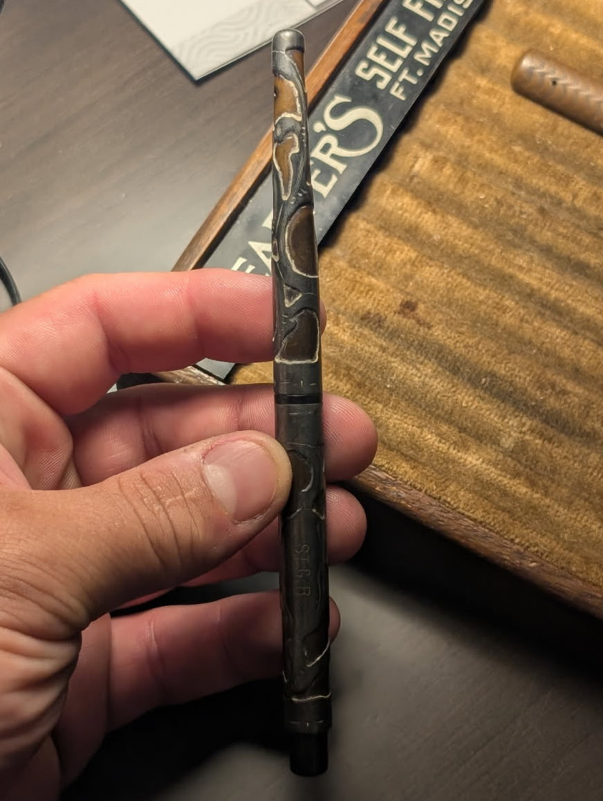 Waterman 24 Fine Silver Filigree