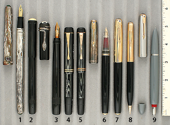 Superiore Senna Italian Black Ink Gold Pen - Gift Box